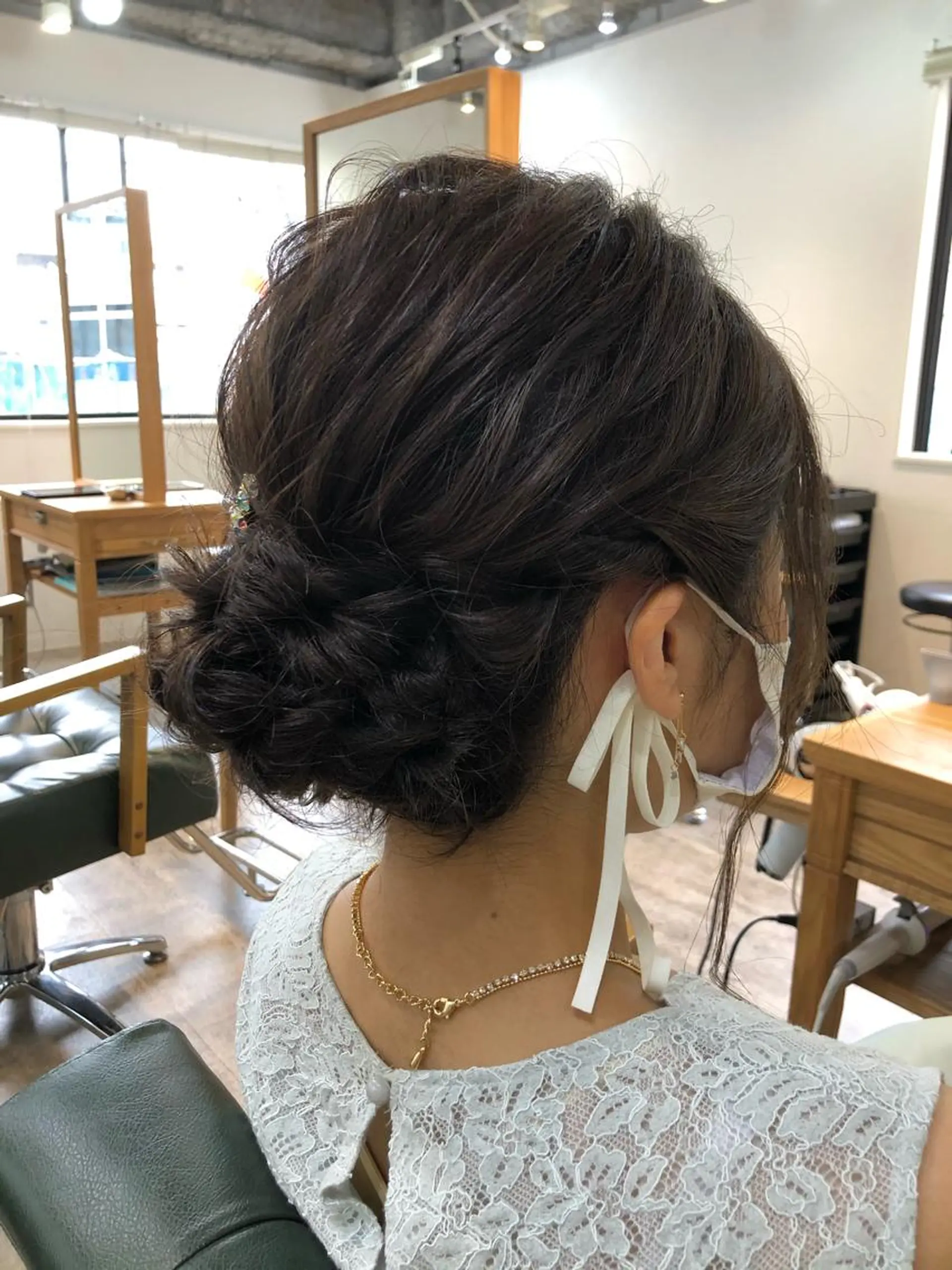 ヘアアレンジ ヘアセット 💫髪質改善矯正 MIHO💫のヘアスタイル