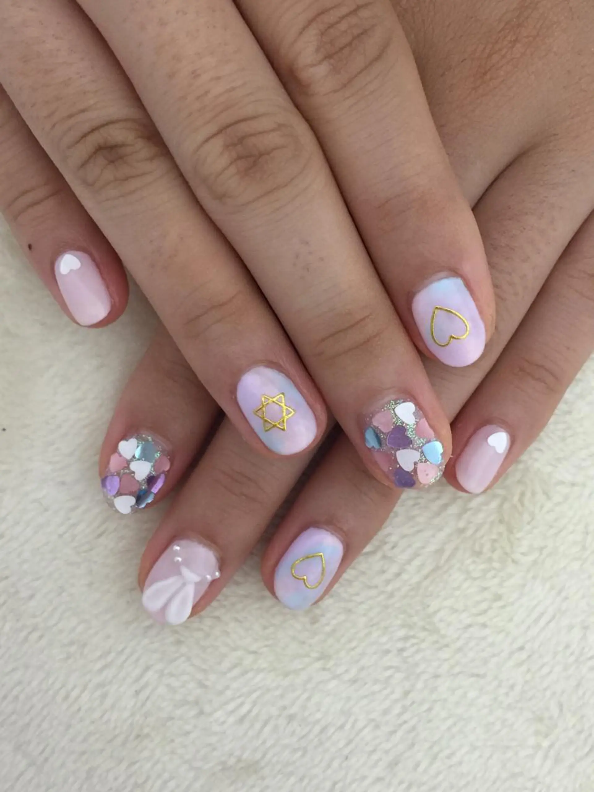 ネイル nail & eyelash Sympa 新横浜所属・𝓢𝔂𝓶𝓹𝓪 𝓜iwako🐰ᩚのネイルデザイン