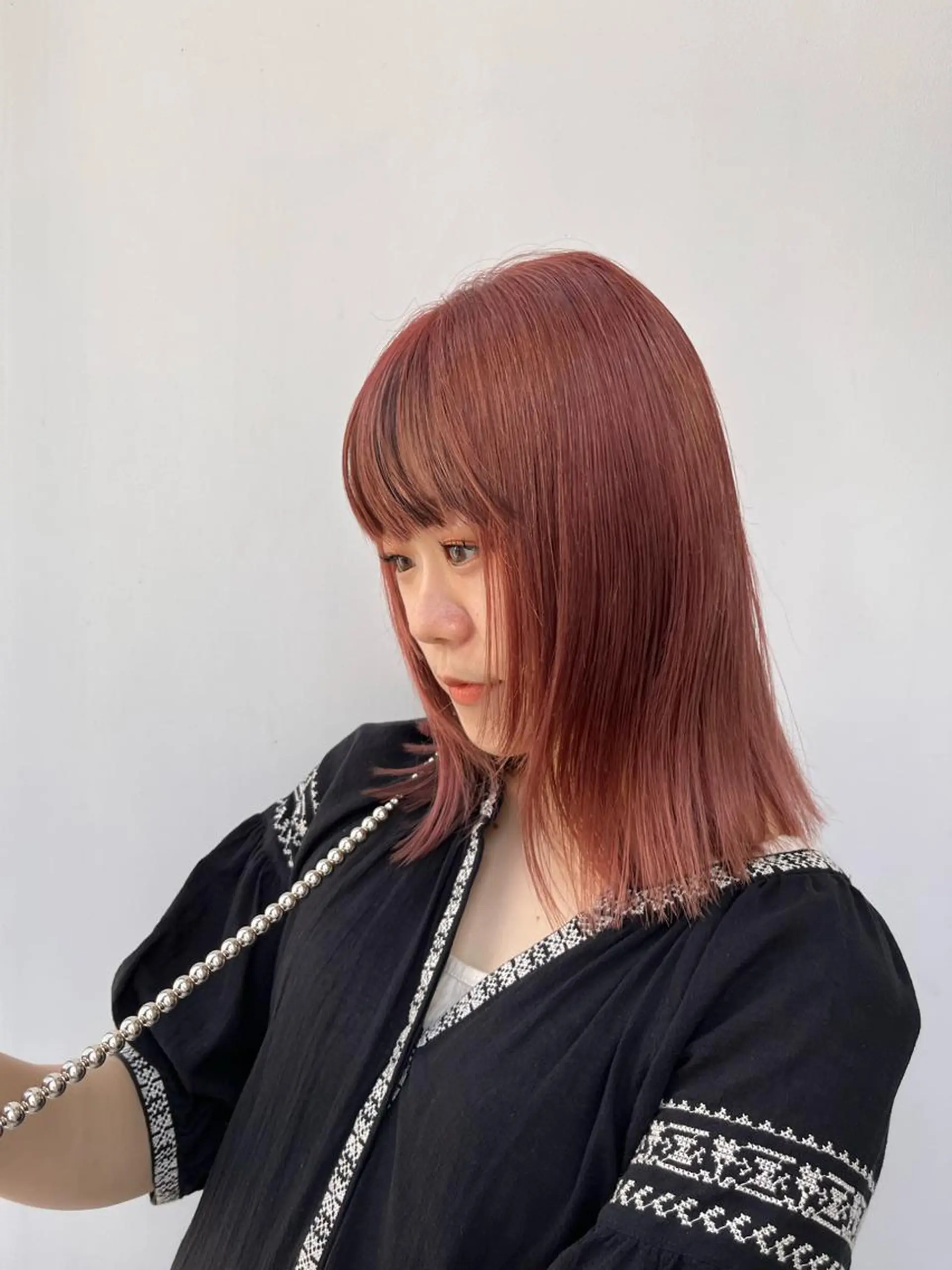 セミロング カラー ヘアカラー 🌷KARIN/ ショート、メンズ🍃のヘアスタイル