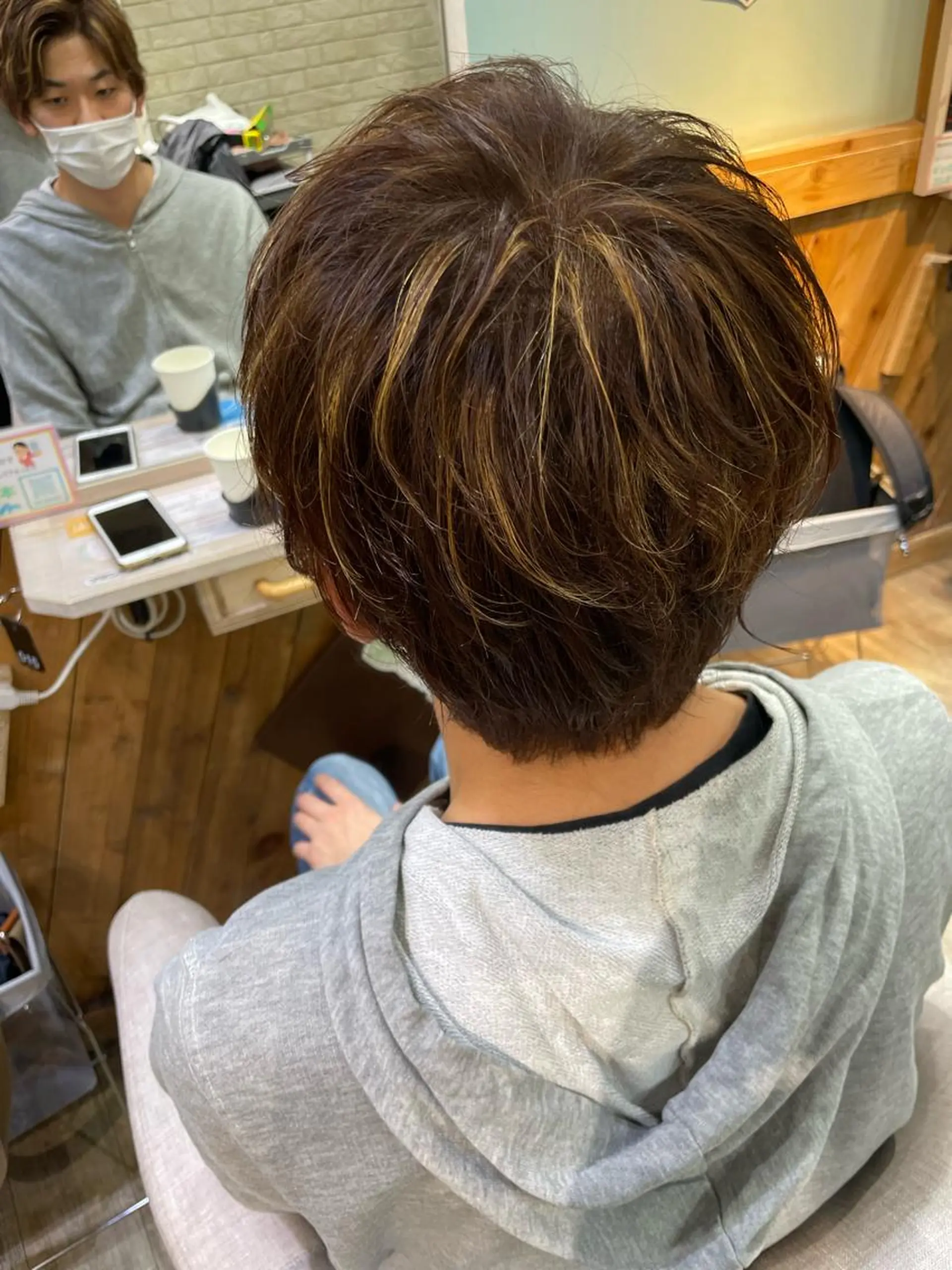 ミディアム メンズ COREblanc ゆきの／表参道 原宿のヘアスタイル