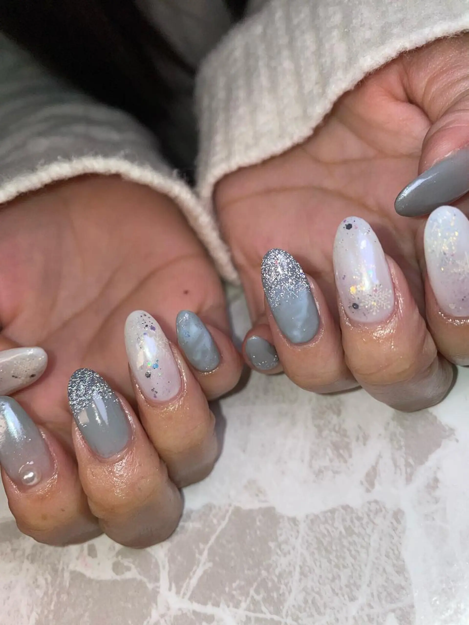 ネイル ハンドネイル YOUTH nails waxing所属・YOUTH natsumiのネイルデザイン