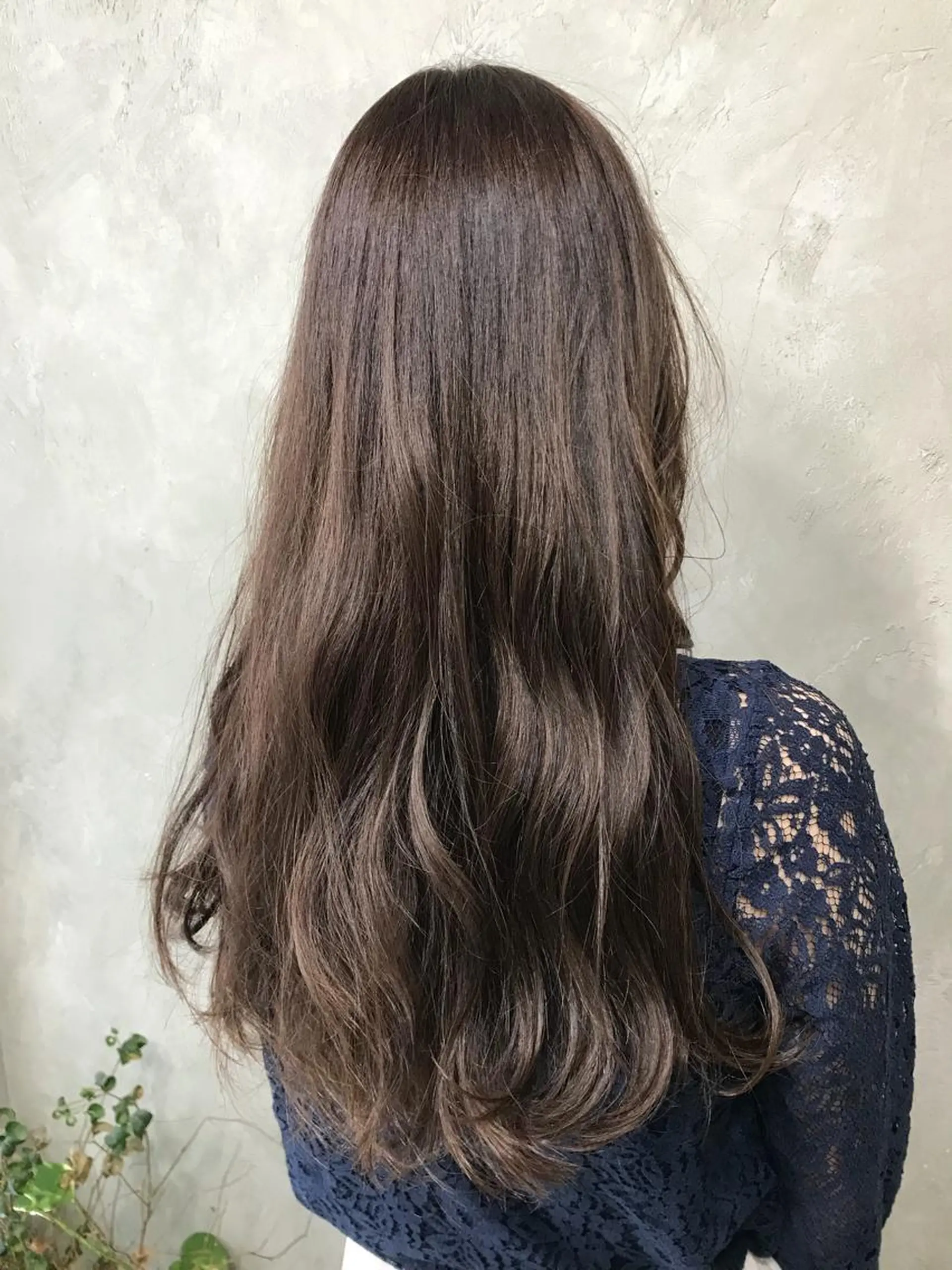 セミロング カラー パーマ ベージュカラー イルミナカラー 🌈髪質改善💕 縮毛矯正✨青木まで✨のヘアスタイル