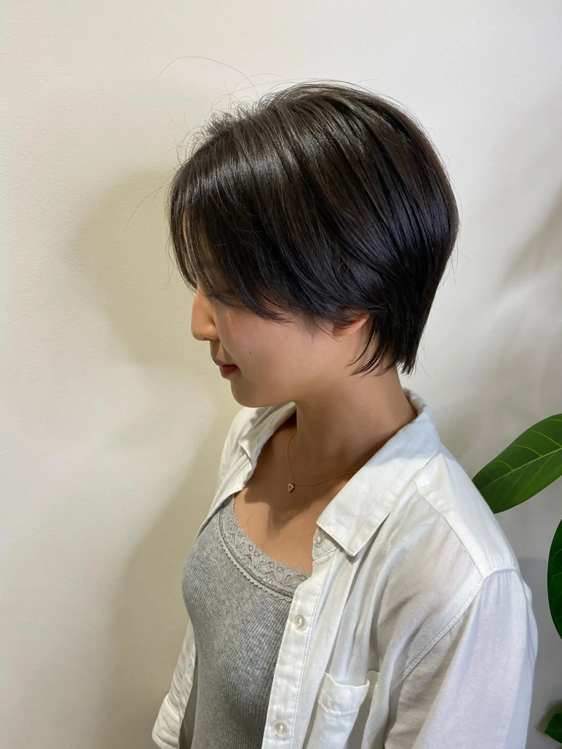 ショート ボブ韓国風レイヤー 髪質改善/畠中ケントのヘアスタイル