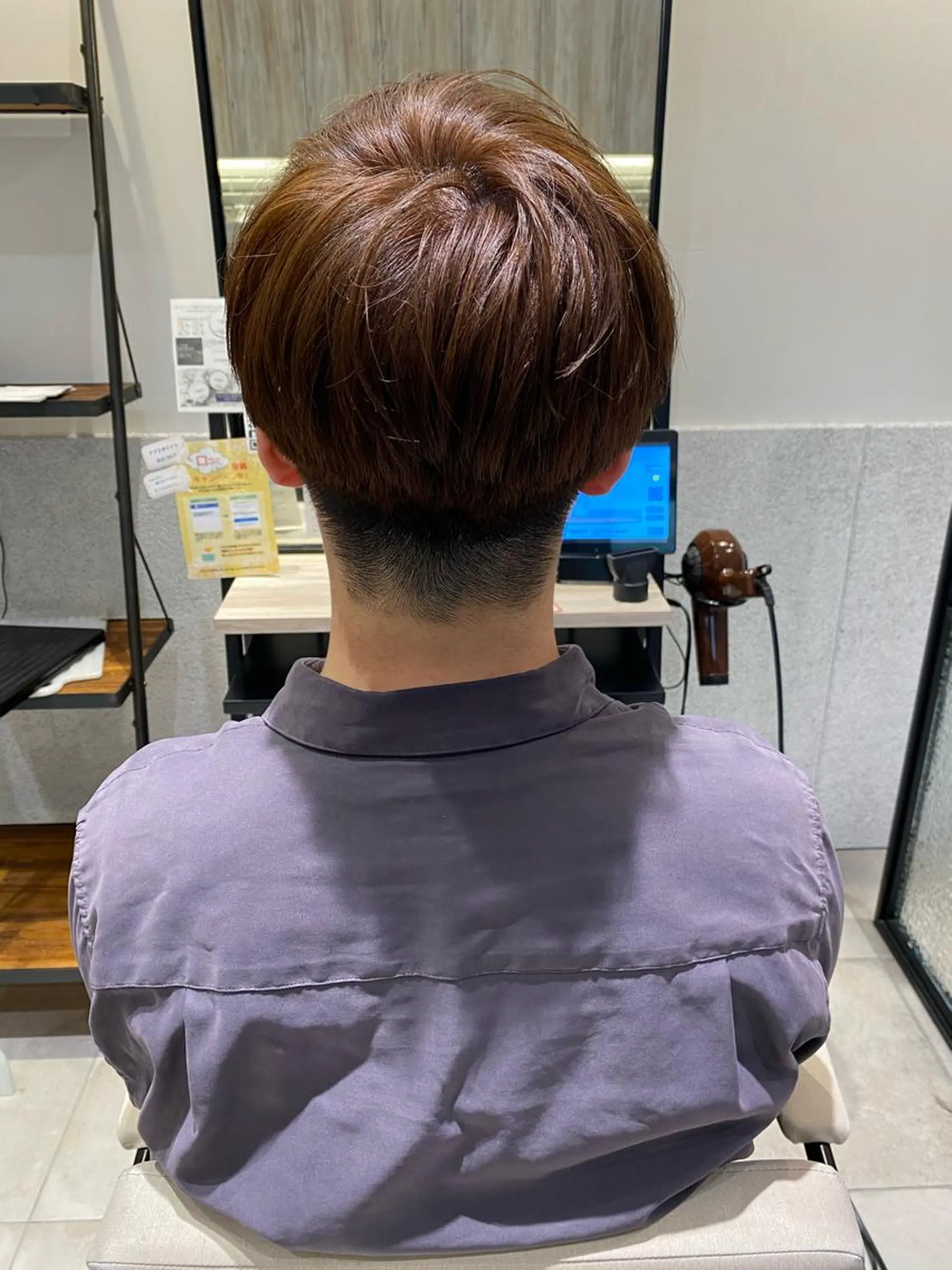 ショート カット 長津 健一郎のヘアスタイル