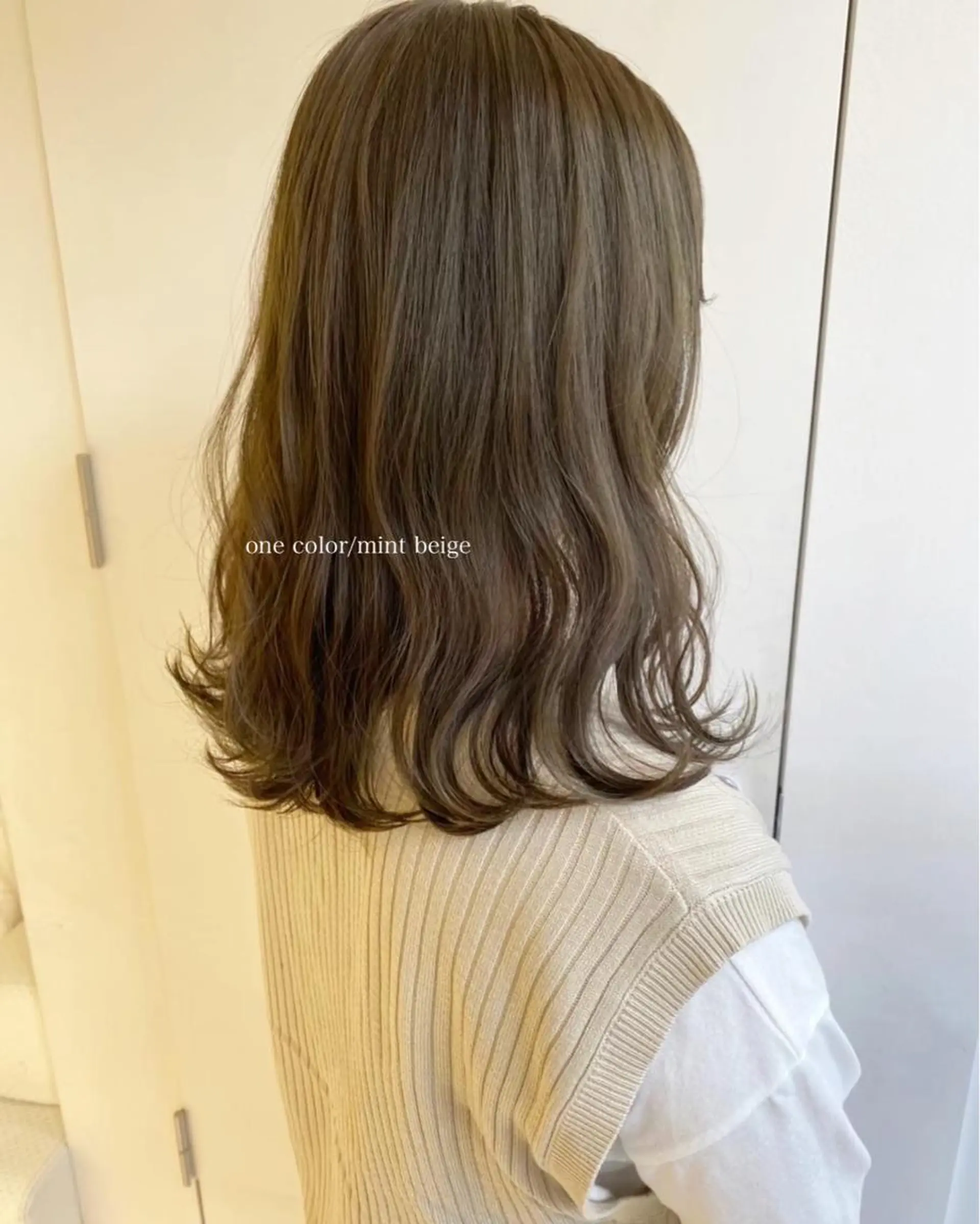 ミディアム カラー Parve  Mix /板野妃莉のヘアスタイル