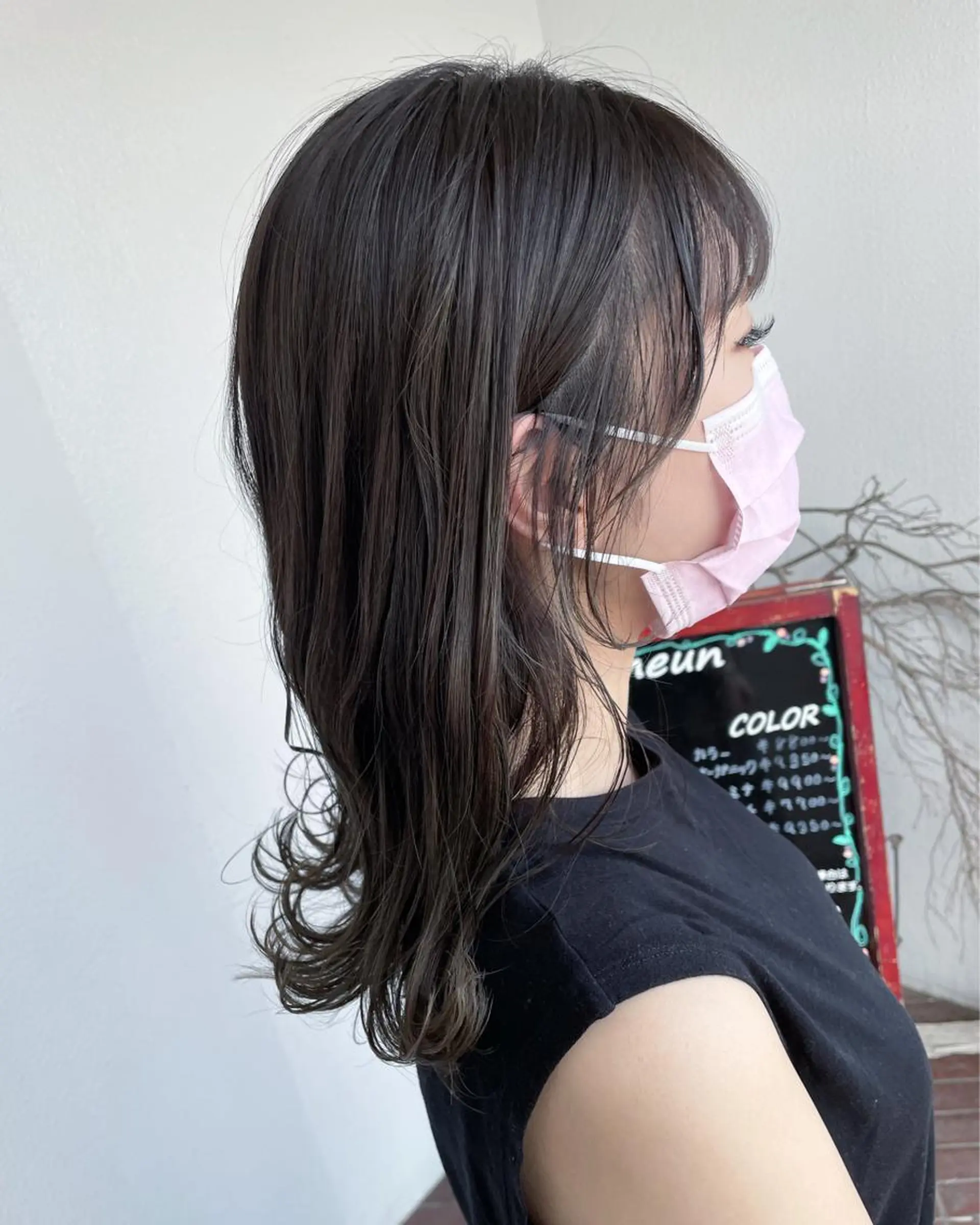 セミロング 大嶋 宏隆のヘアスタイル