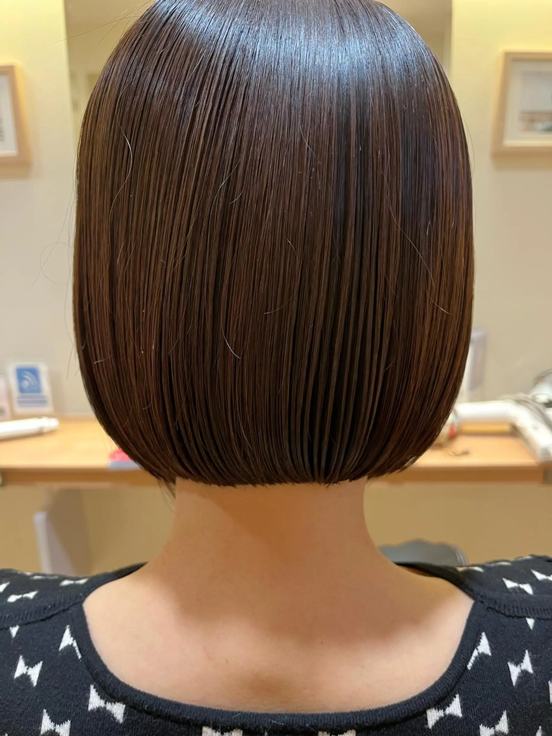 ショート ボブ ⬛️⬜️髪質改善⬛️ ⬜️藤川慎太郎のヘアスタイル