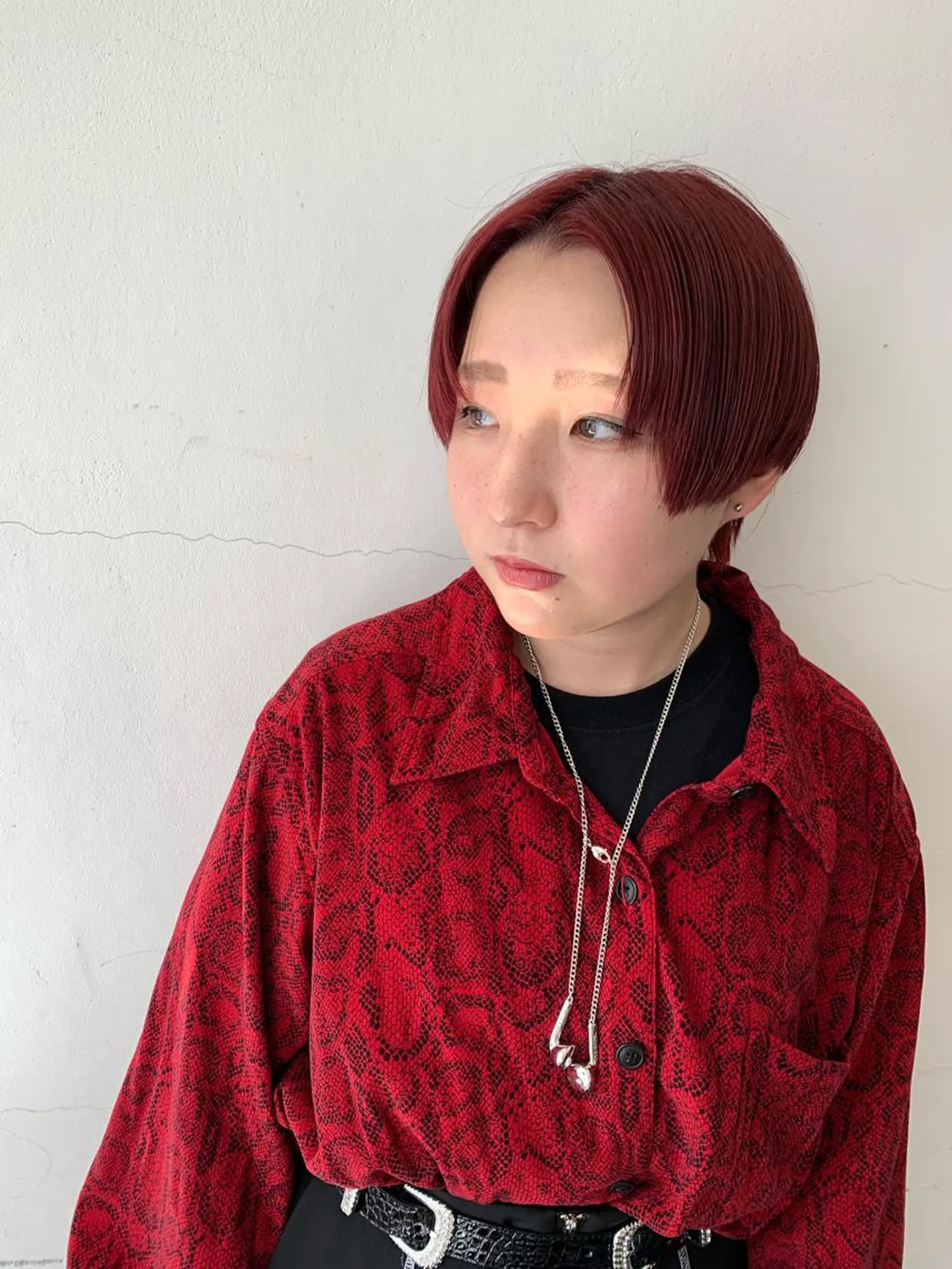 ショート カラー ヘアカラー トリートメント レイヤーカット/艶髪 ✨💭KIRARIのヘアスタイル