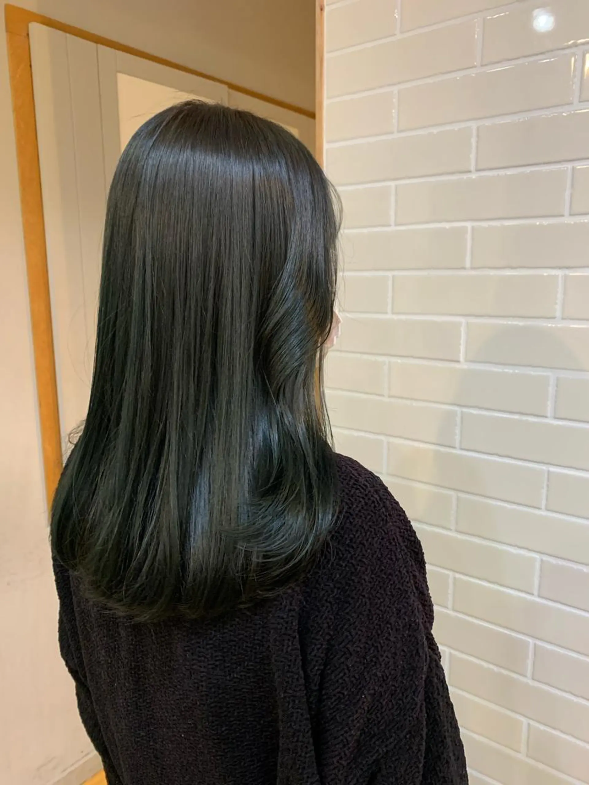 ロング カラー ブリーチ ブリーチなしカラー Door代官山所属・詩織/パーマ /代官山のヘアスタイル