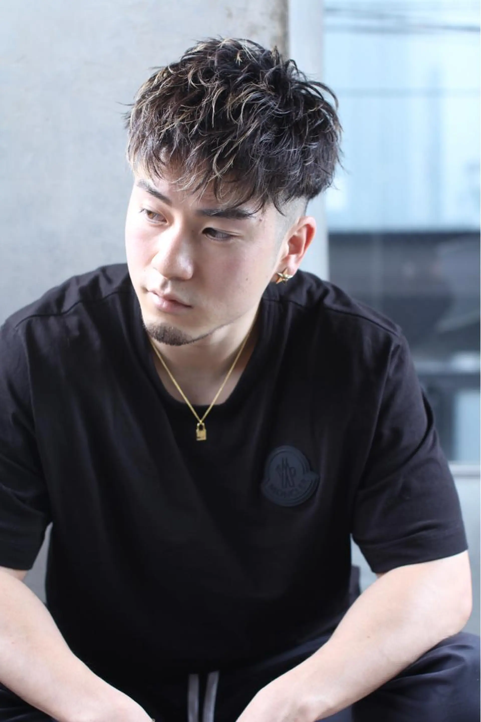 カラー パーマ メンズ カット ヘアカラー パーマ トリートメント ヘアセット 【メンズ特化】 ムネカタ アキトのヘアスタイル