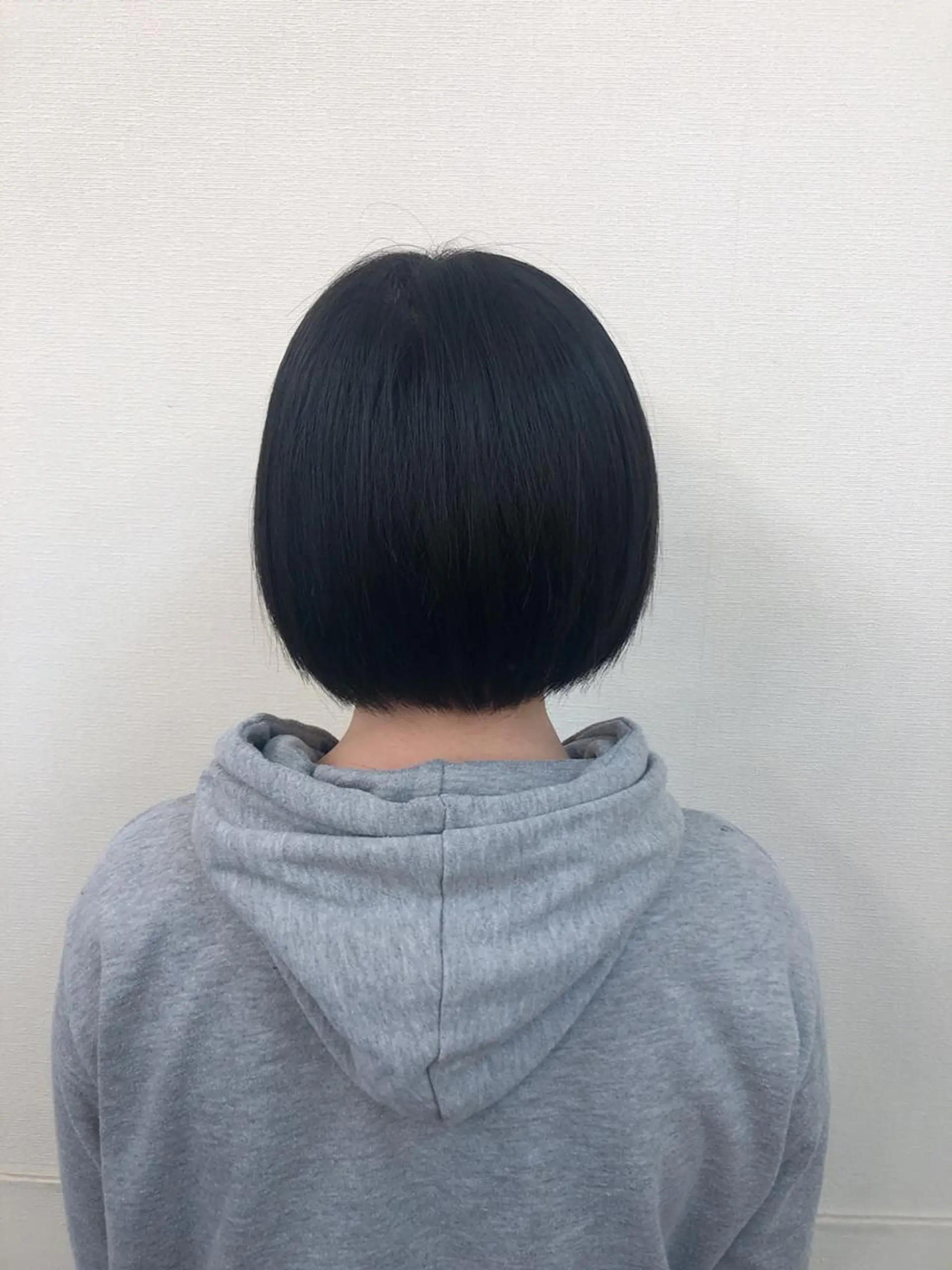 ミディアム ボブ 学生 崎山 瑠依のヘアスタイル