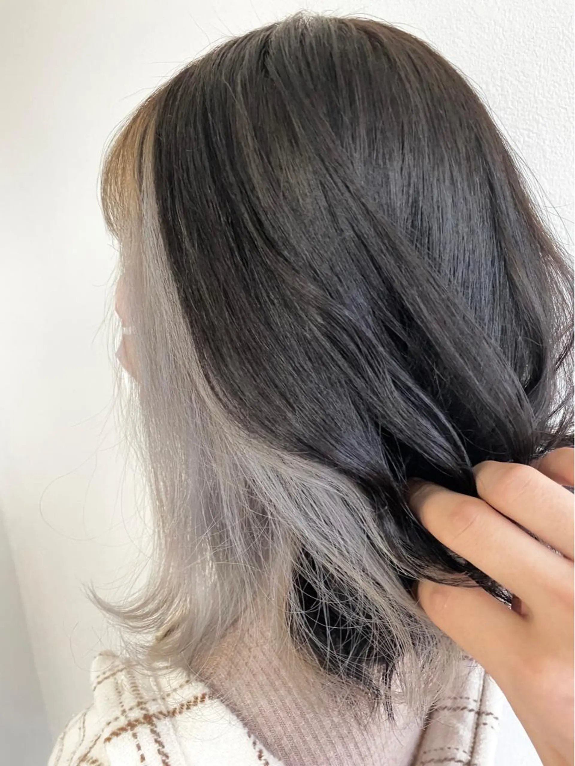 カラー アッシュ アッシュグレー カット ヘッドスパ ACCUEILLIR 🦍溝口廉🦍のヘアスタイル