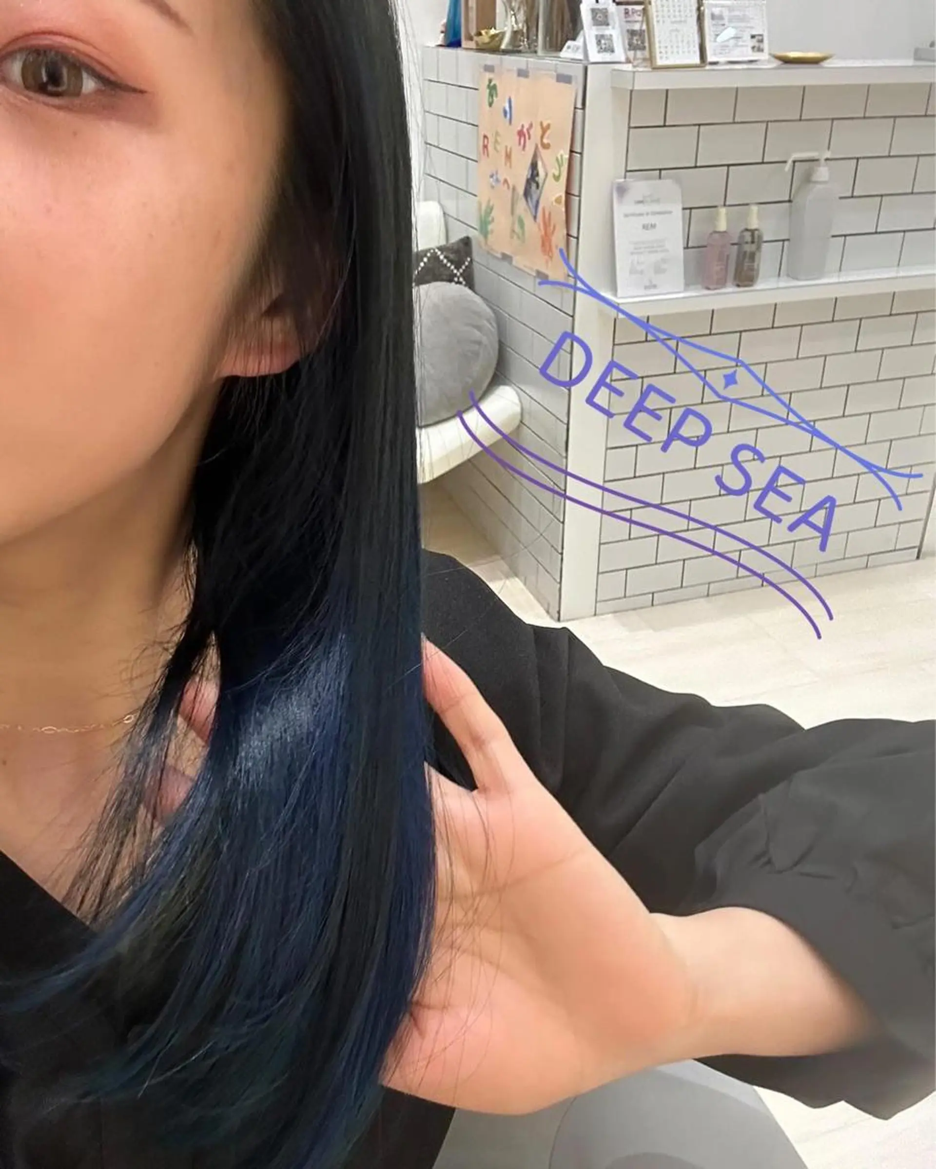 ミディアム カラー パーマ ヘアアレンジ メンズ キッズ ネイル マツエク・マツパ アイブロウ ヘアカラー 堀井 凌平のヘアスタイル