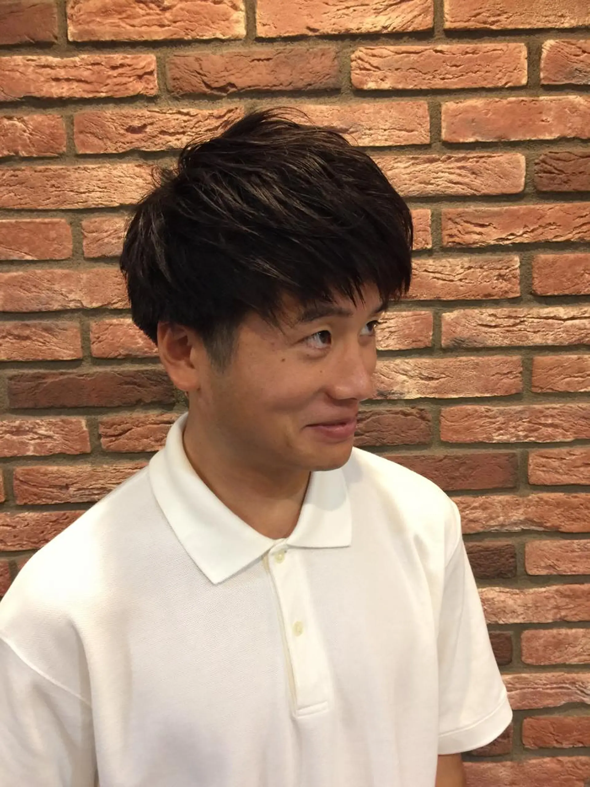 ショート パーマ 赤坂barber 古澤慶一郎【モテ髪】のヘアスタイル