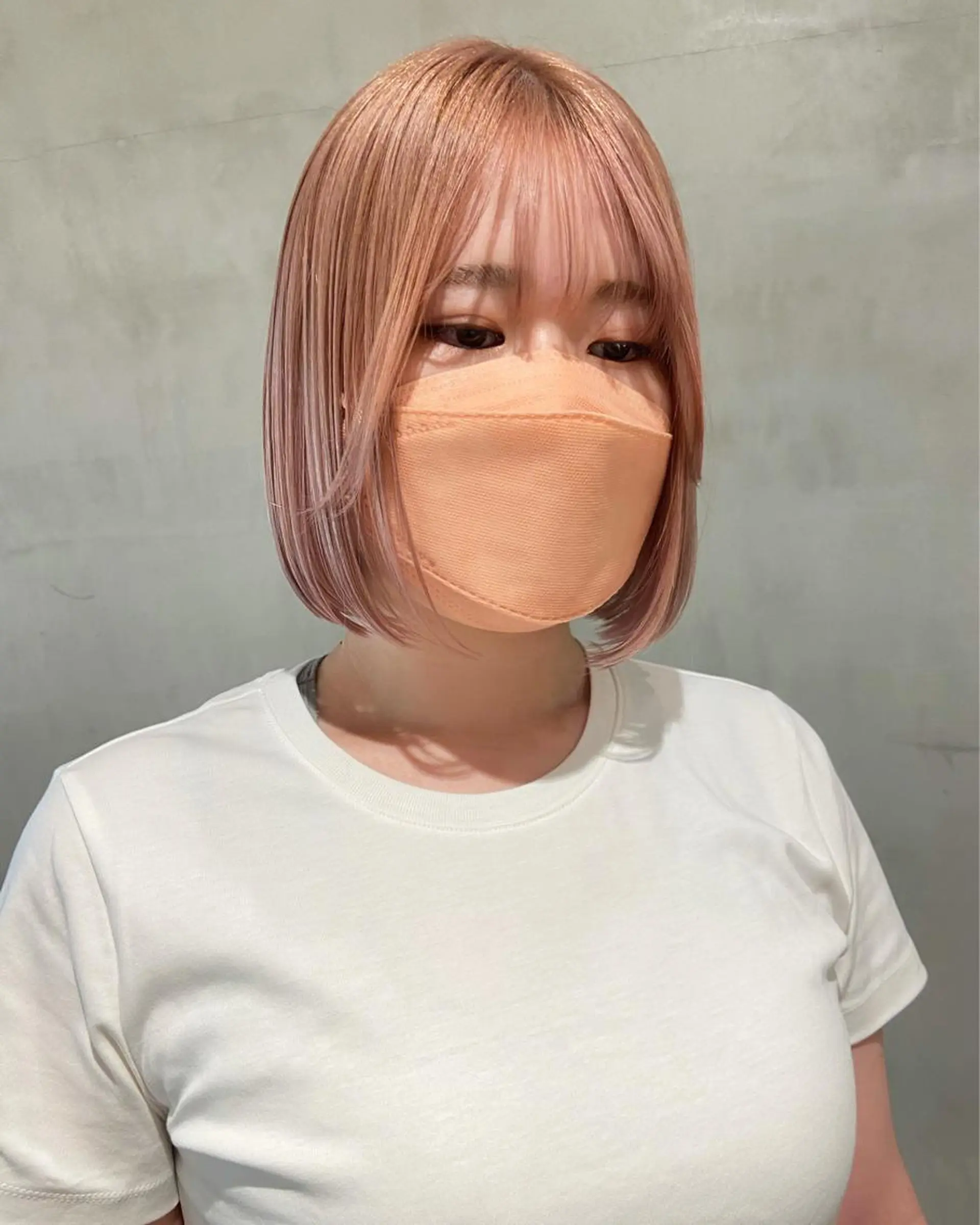ショート カラー 無加工で盛れる🎀 オタク特化🎀ゆうなのヘアスタイル