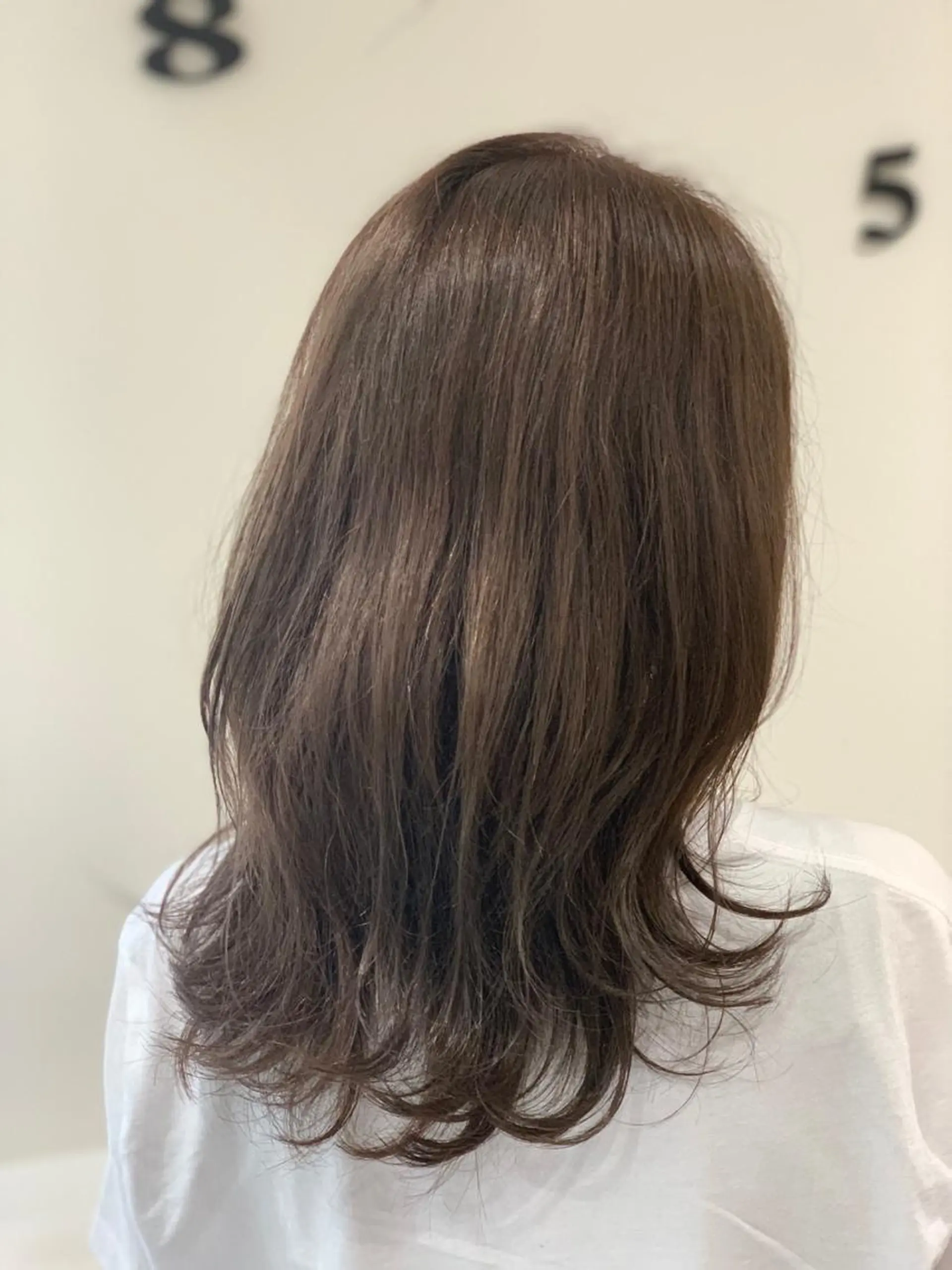 セミロング カラー ヘアカラー トリートメント 松吉 純平のヘアスタイル