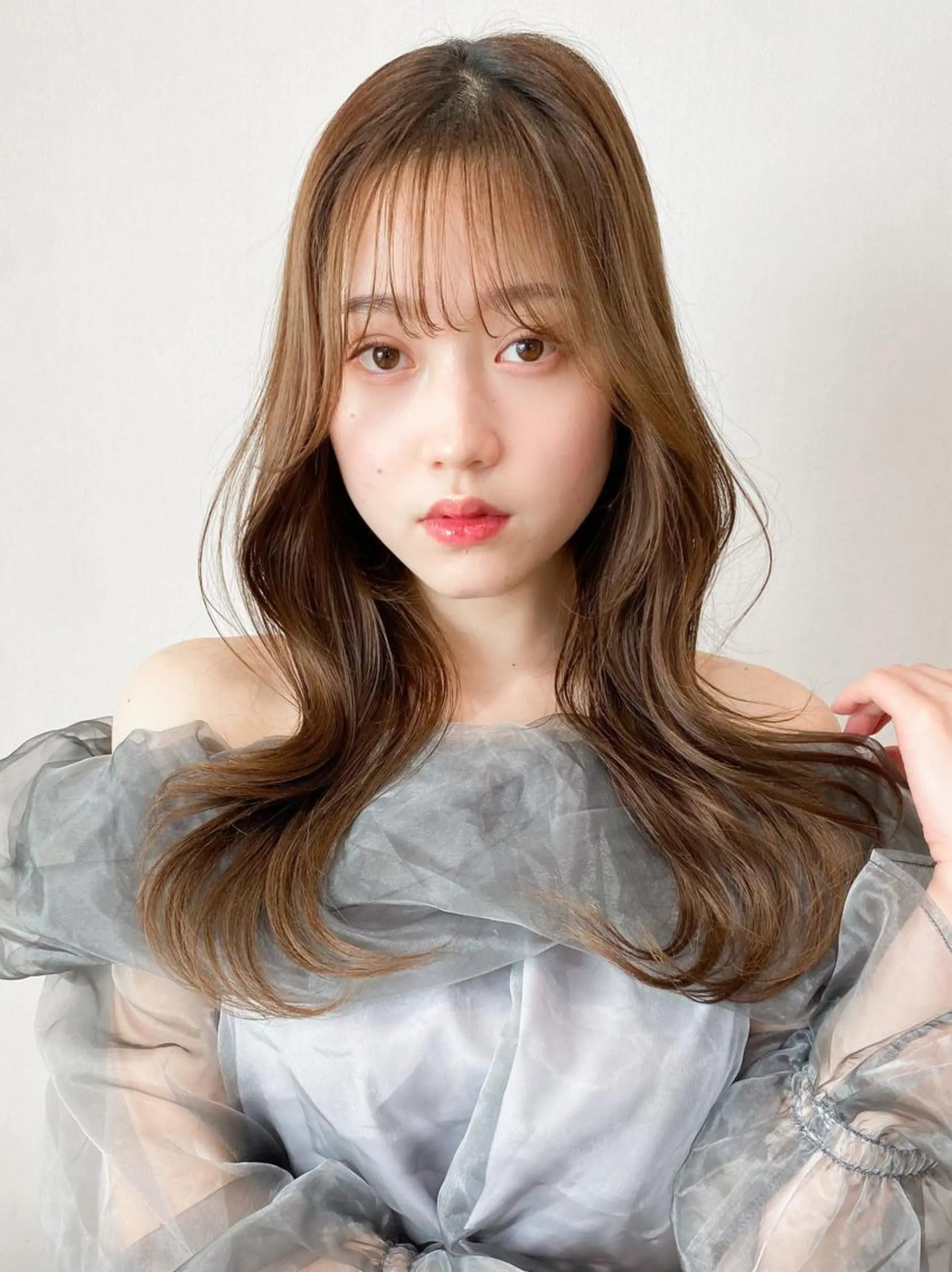 ロング カラー kohana 🎀韓国ヘア🎀🤍のヘアスタイル