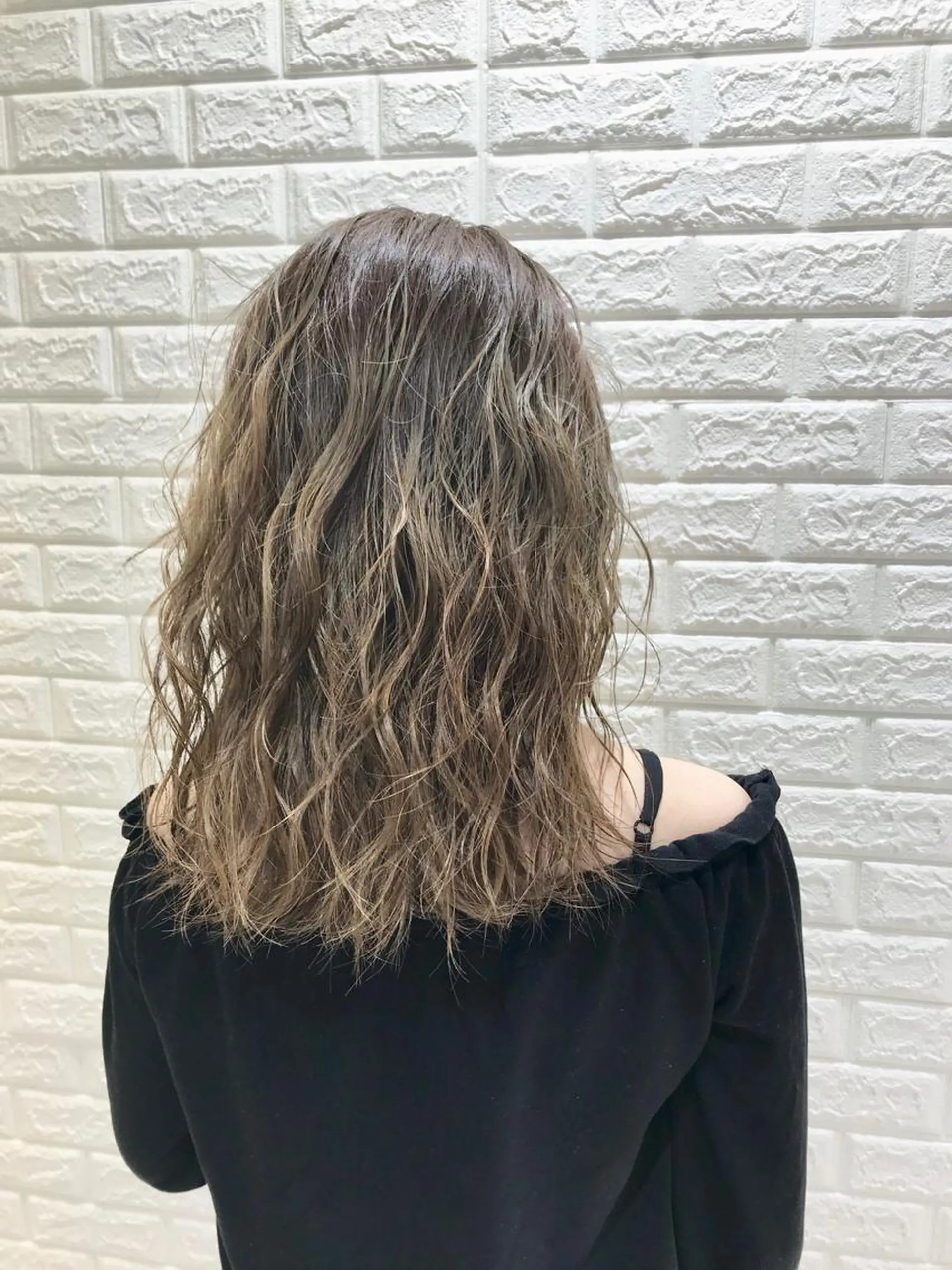 ミディアム カット ヘアカラー トリートメント D.log 大和西大寺店所属・川崎 雅大のヘアスタイル