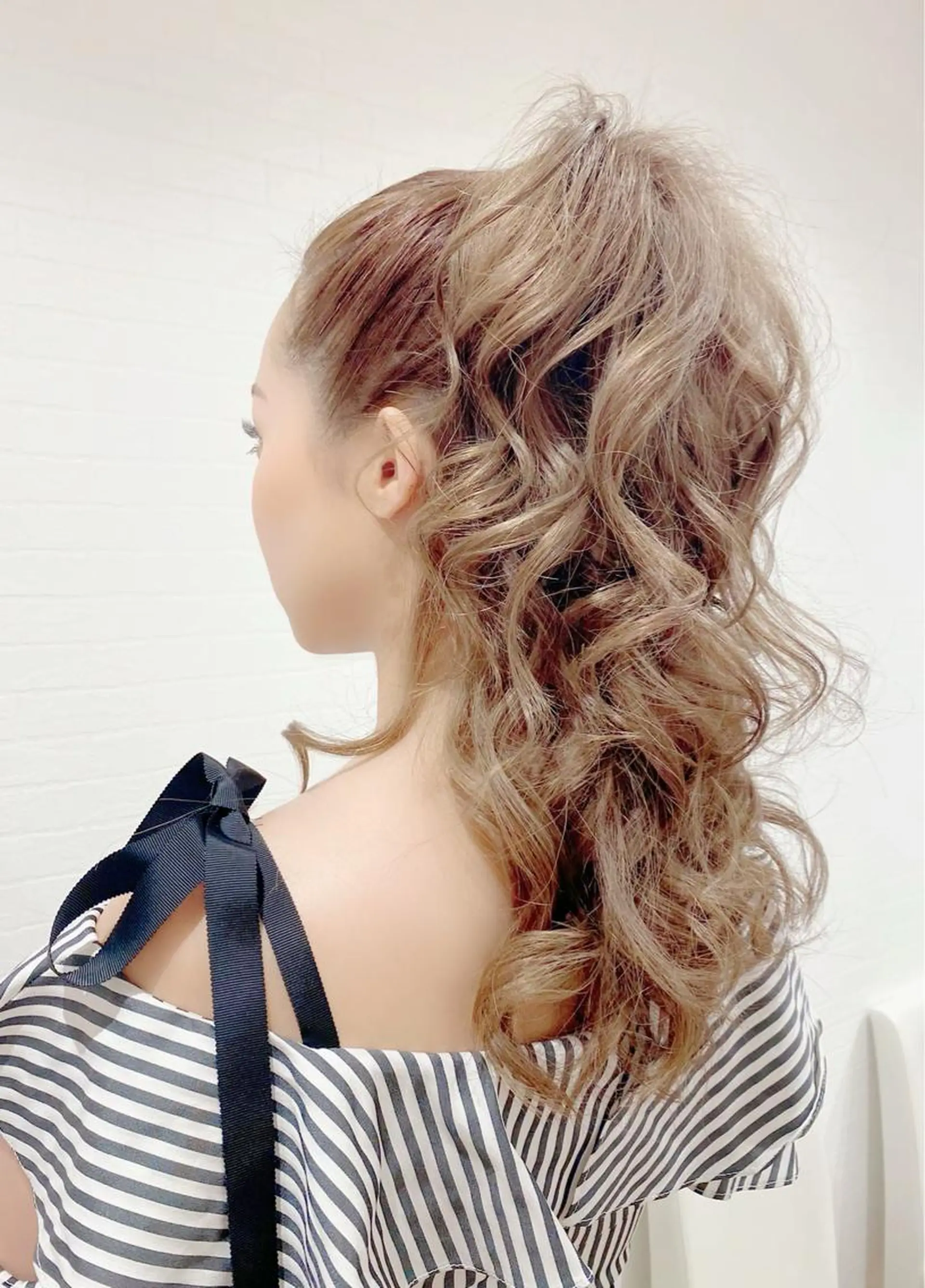 ヘアアレンジ ハーフアップ ヘアセット GRANLUSSO 〜グランルッソ駅前店所属・木口 嘉美のヘアスタイル