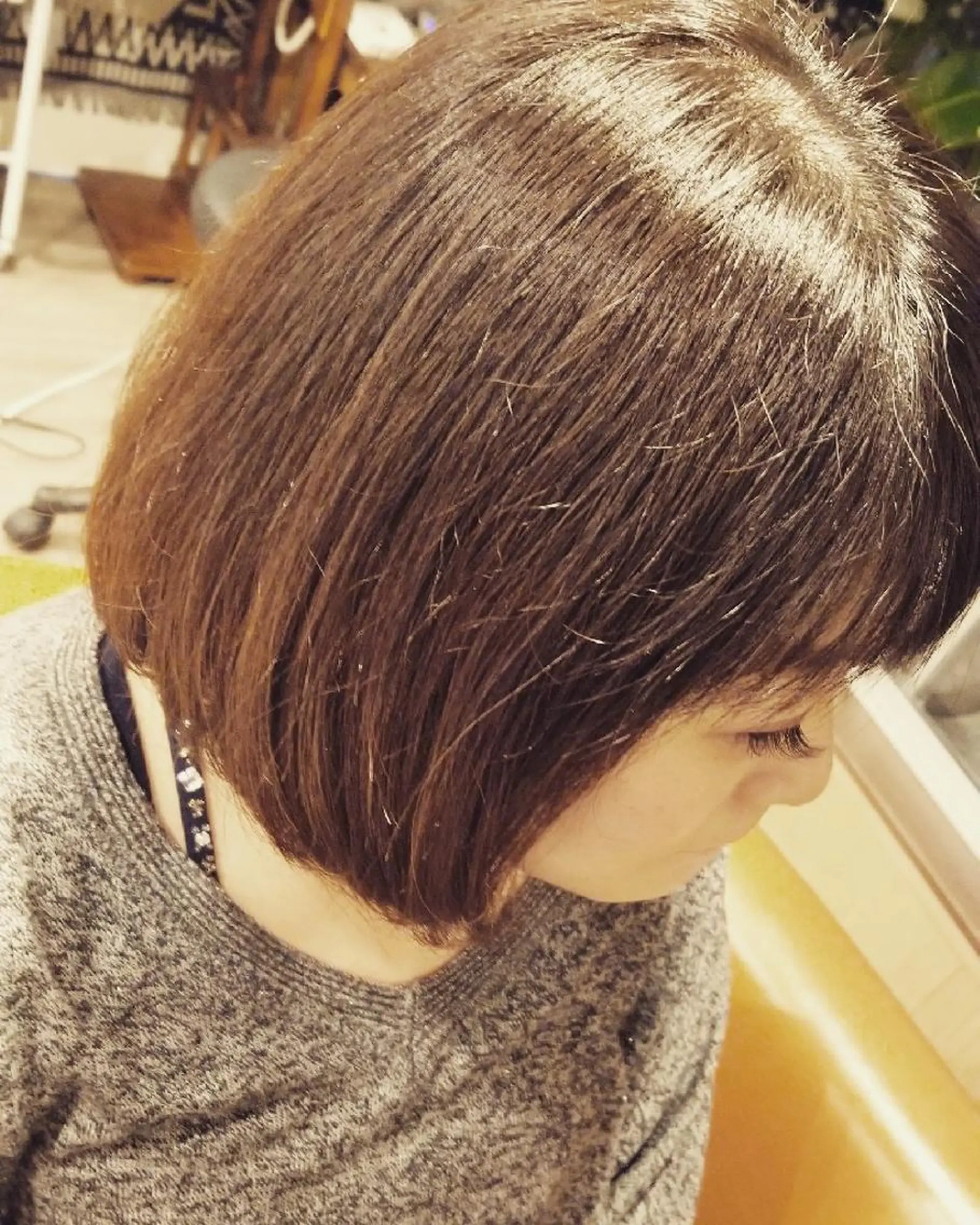 ショート 外国人風カラー レイヤーカット リラク spa hair  ark 富井直美のヘアスタイル