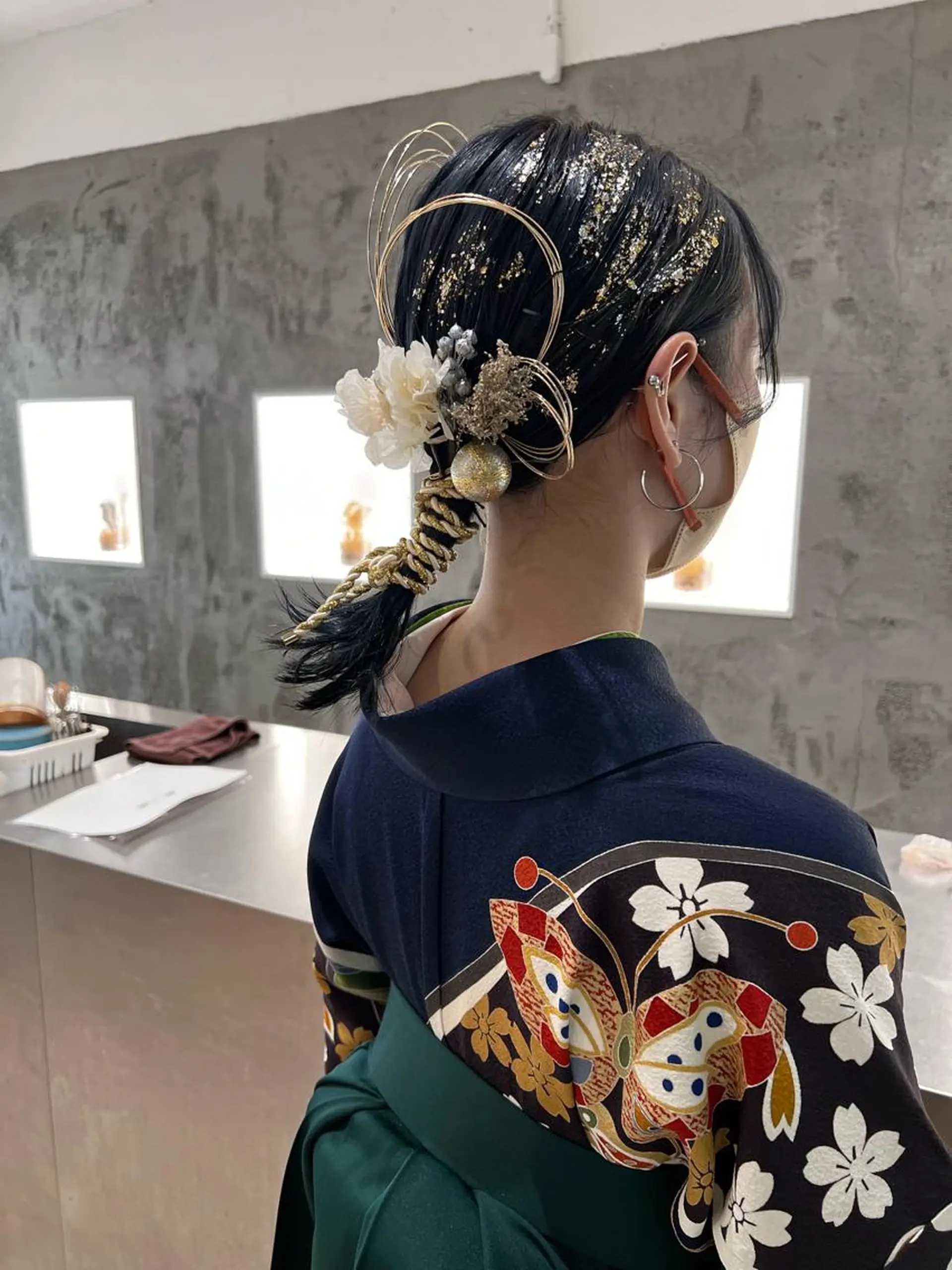 ミディアム ヘアセット 韓国ヘア🇰🇷/ レイヤーカット✂︎のヘアスタイル