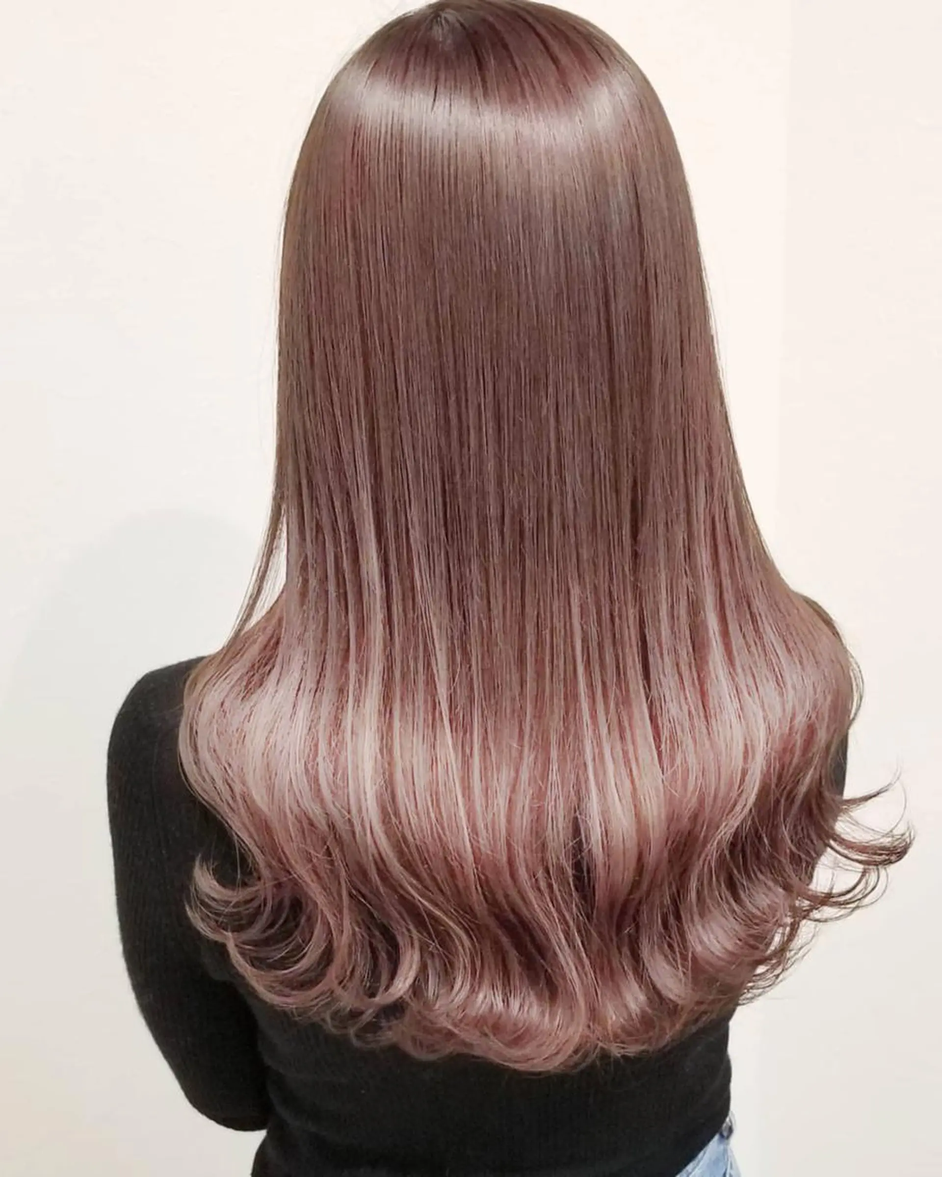 ロング カラー ヘアアレンジ バレイヤージュ ブリーチ ケアブリーチ デザインカラー ダブルカラー ヘアカラー トリートメント ROW町田🌹 大人可愛い/艶髪改善のヘアスタイル
