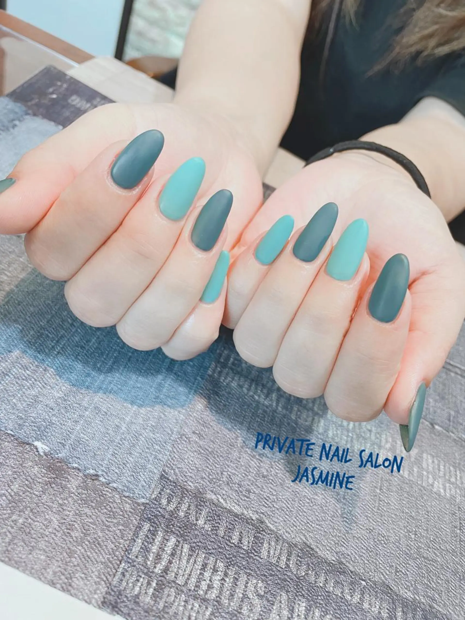 ネイル マットネイル ワンカラーネイル Nail salon JASMINEのネイルデザイン