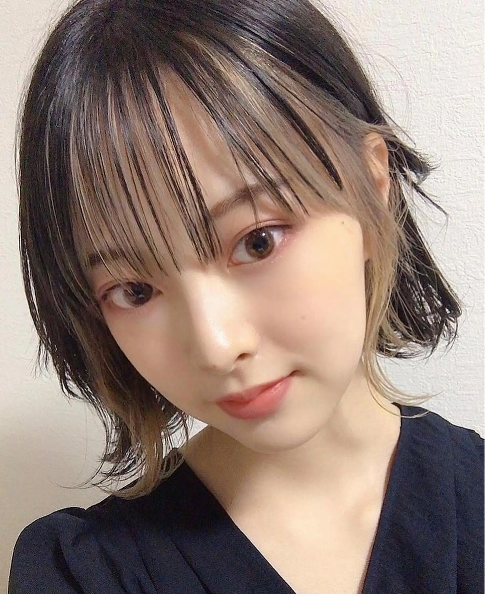 ショート カラー 韓国ヘア/艶カラー /田中悠佑のヘアスタイル