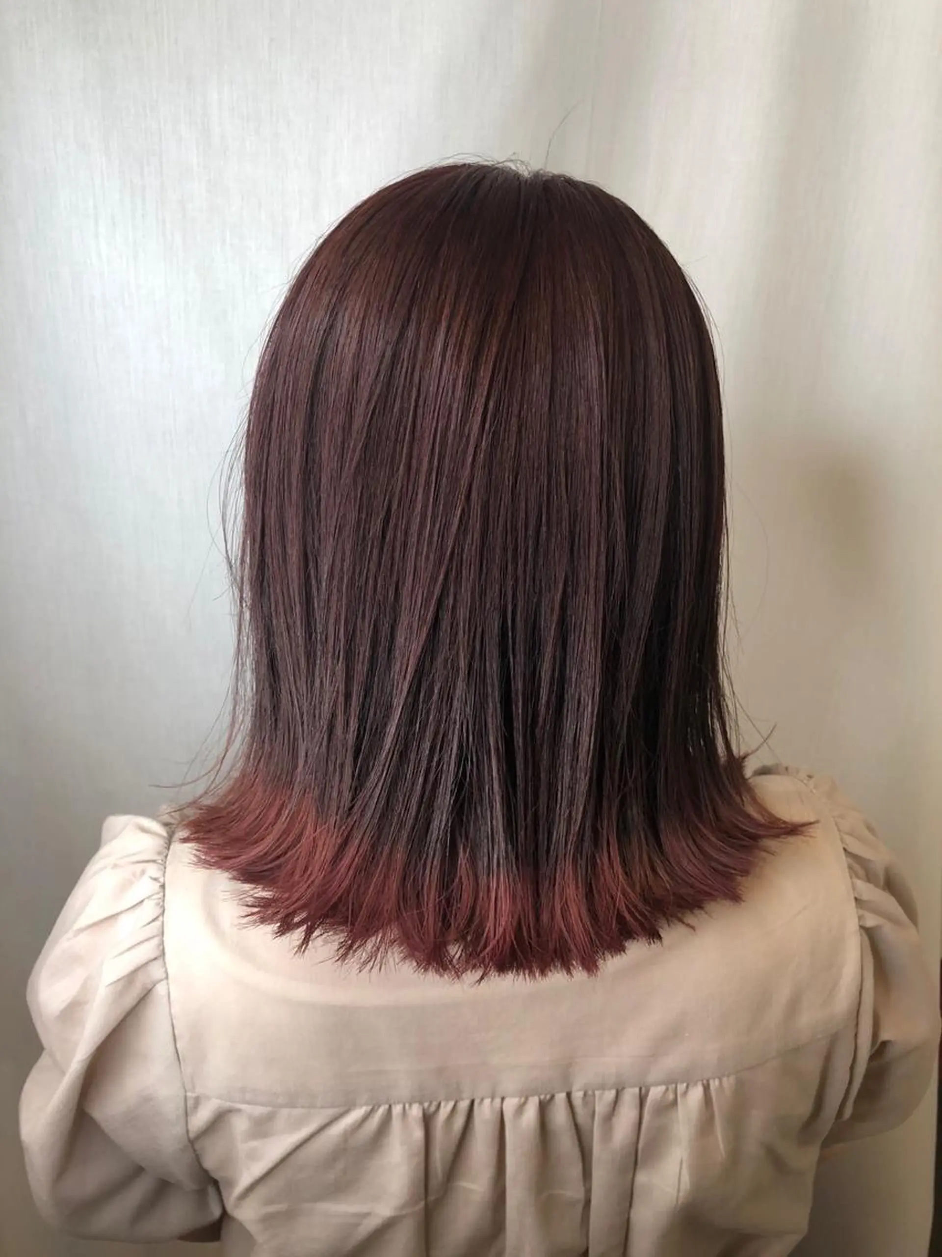 ミディアム カラー ✨透け感カラー✨ 上村一樹のヘアスタイル