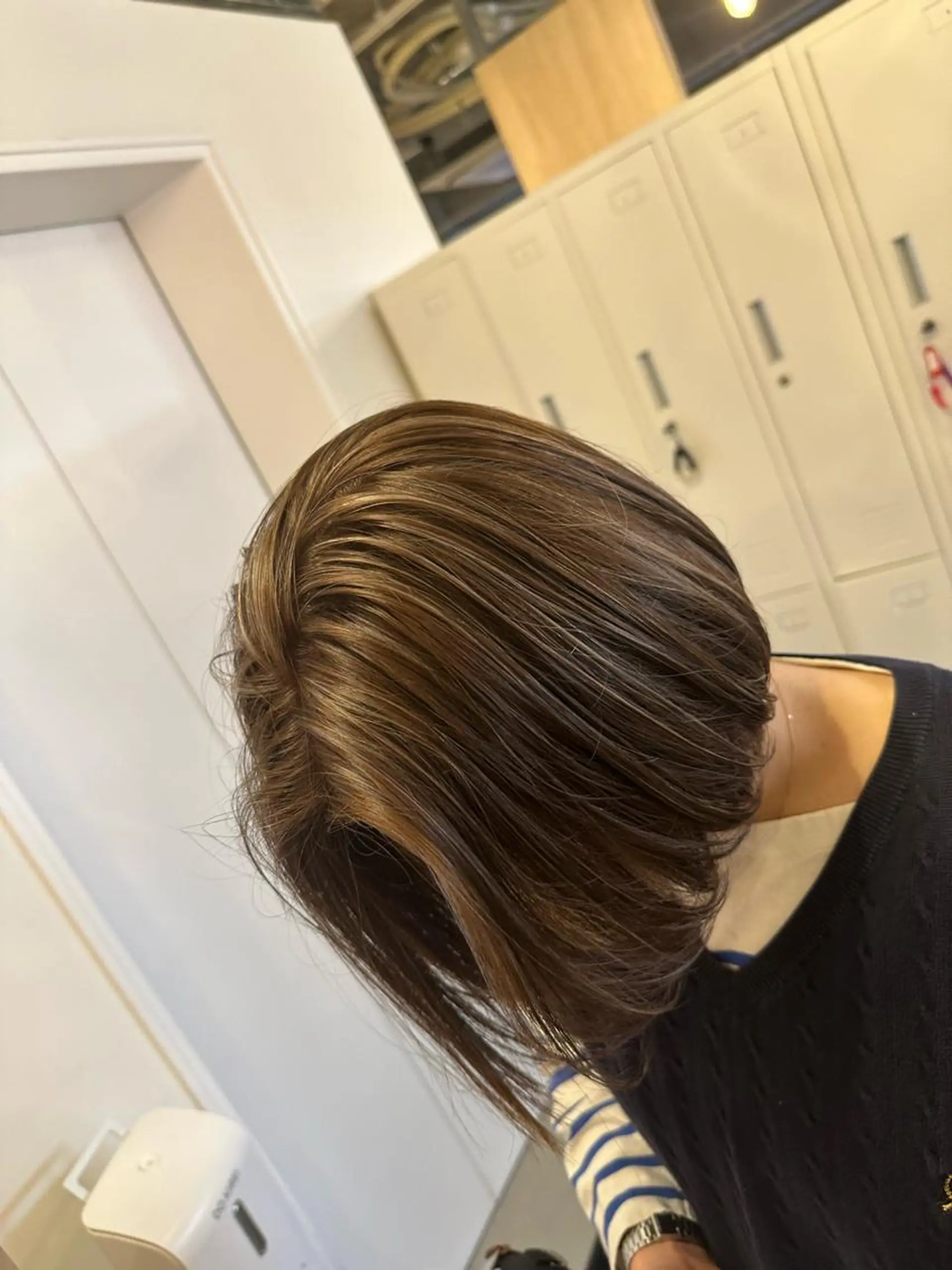 ミディアム カラー ヘアカラー トリートメント ヘッドスパ 髪質改善サロン Sea shinjuku 新宿南口【シー シンジュク】所属・髪質改善/韓国ヘア レイヤー/新宿/ロミのヘアスタイル