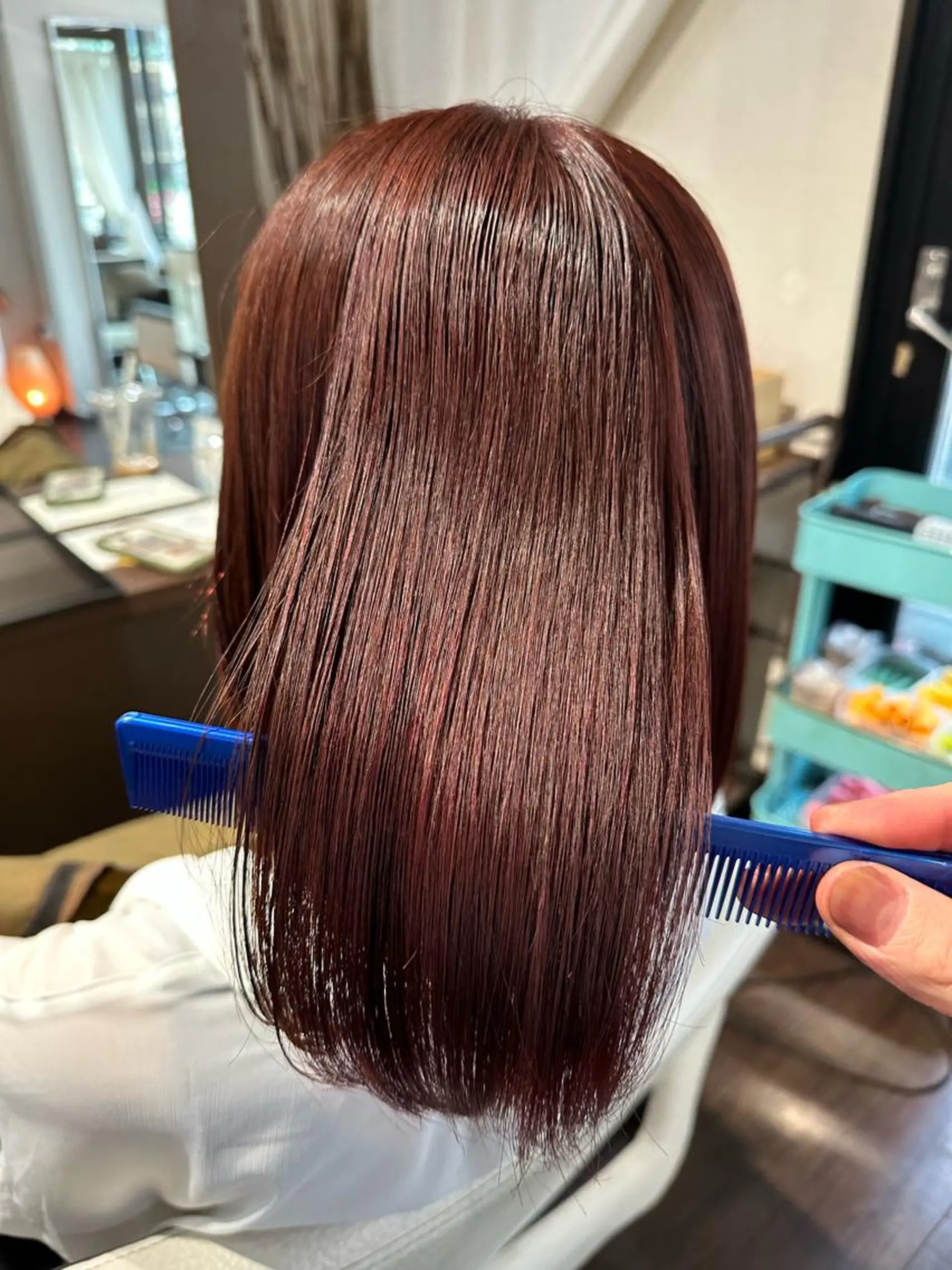 ロング カラー カット ヘアカラー トリートメント ヘッドスパ youres hair 東口店所属・🌸ULTOWA🌸 髪質改善/縮毛/店長のヘアスタイル
