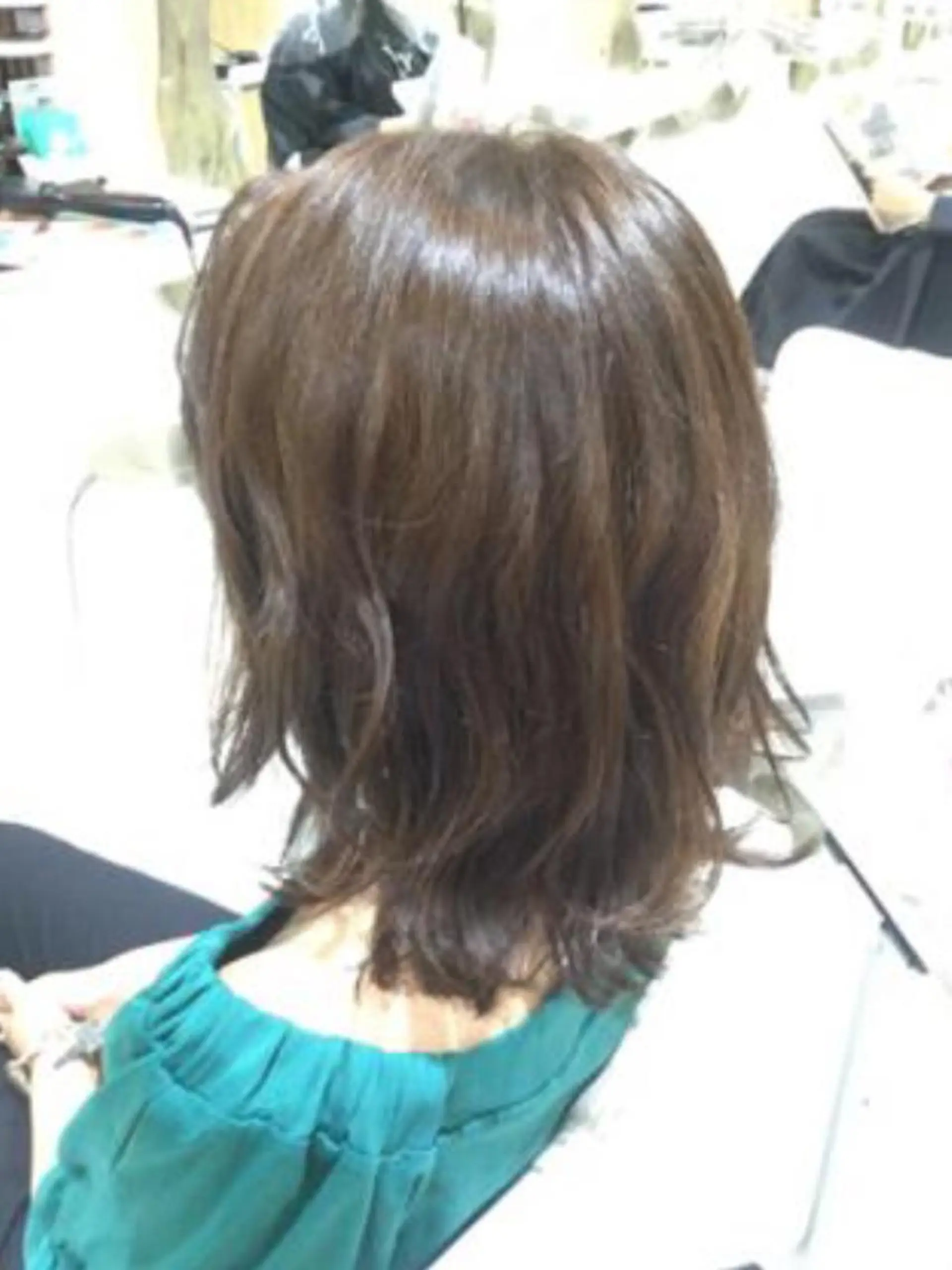 ミディアム パーマ カット 松吉 純平のヘアスタイル