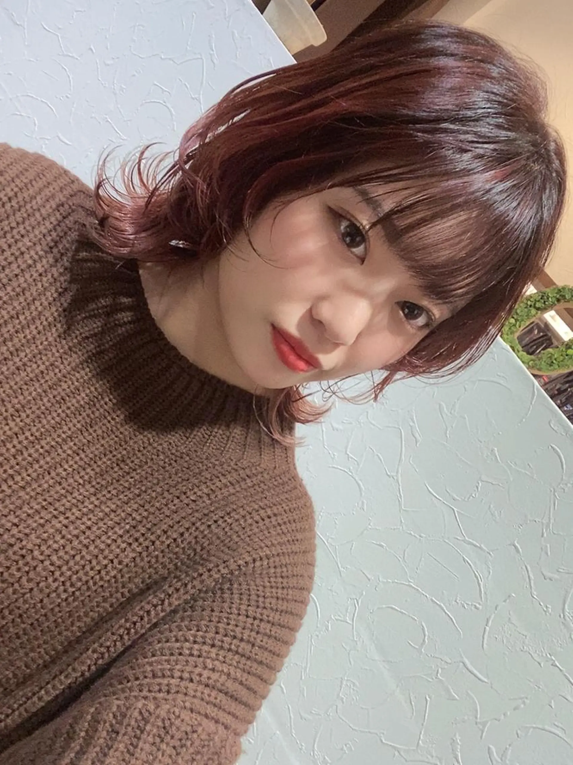 ミディアム レイヤーカット THOiRY栄所属・三宅航平 モデル募集⭐️のヘアスタイル