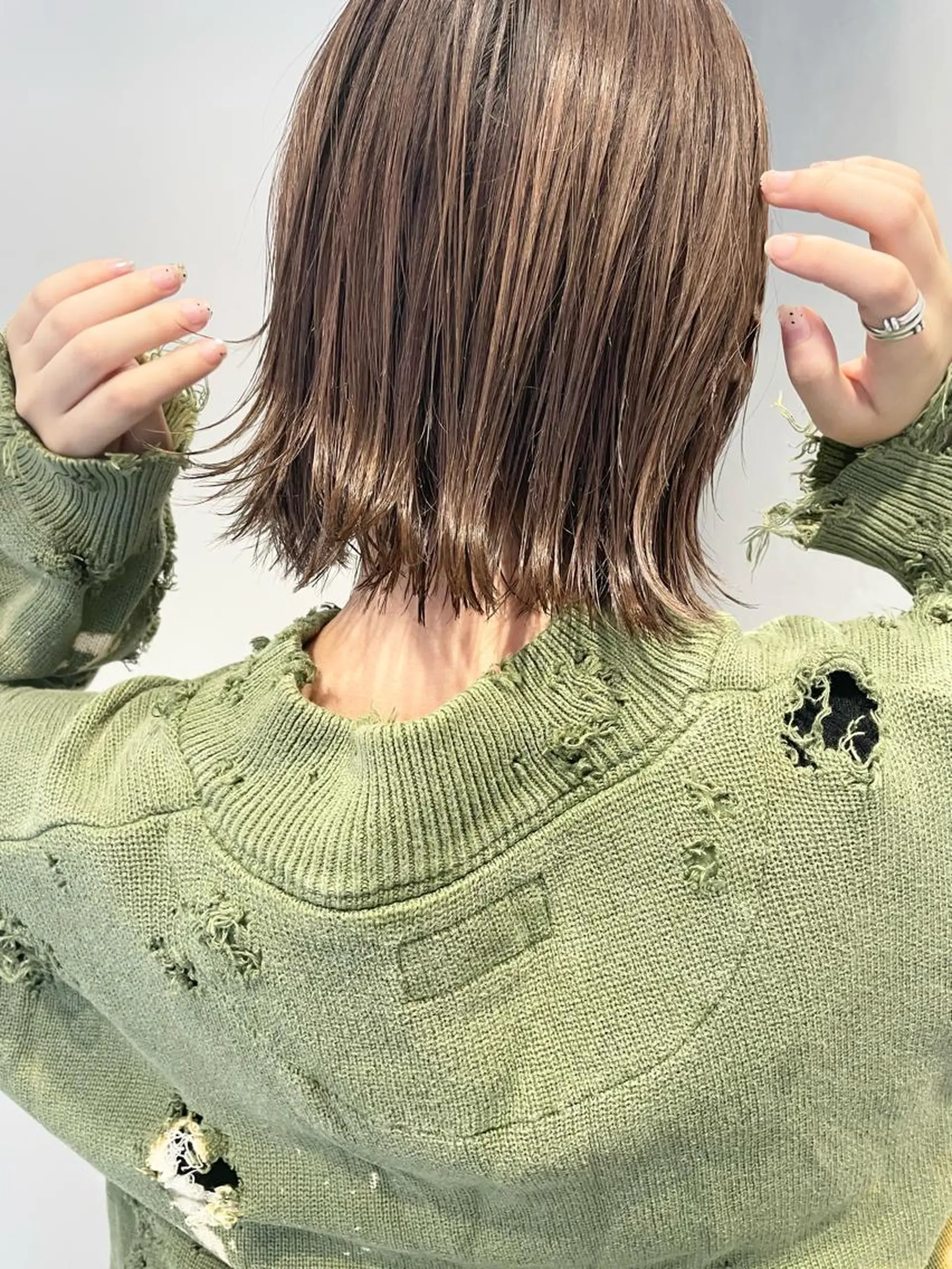 ショート カット ヘアカラー 上原 みちるのヘアスタイル