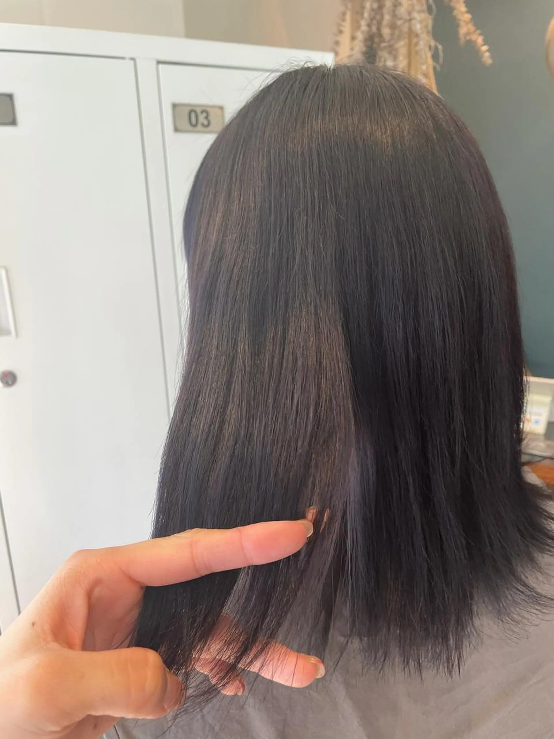 ミディアム カラー ブルーカラー ラベンダーカラー ヘアカラー 中目黒🌼 🌼ハナのヘアスタイル