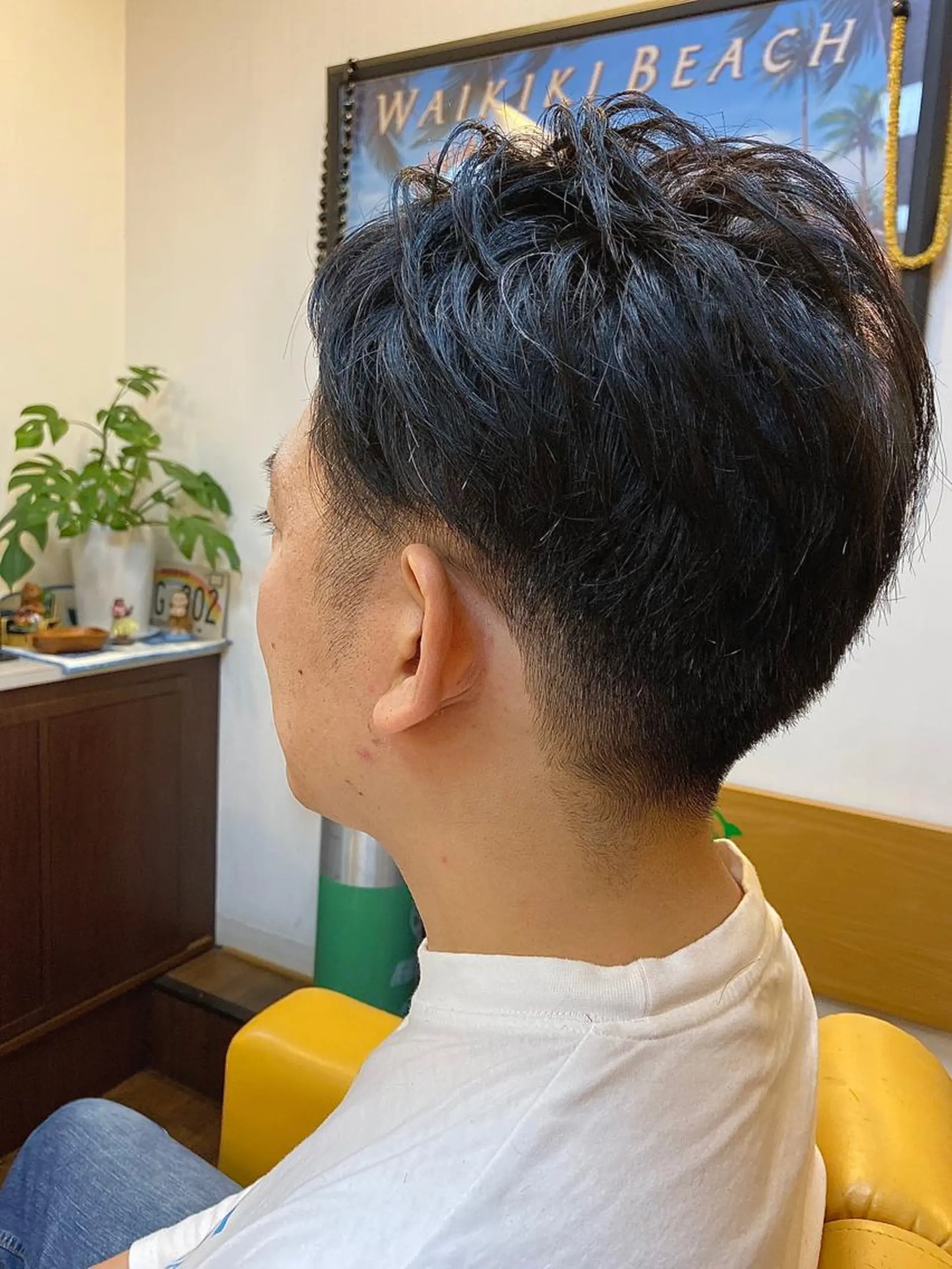 ミディアム メンズ ヘアーデザイン ククイ所属・【緩パン】イトウ シンゴのヘアスタイル
