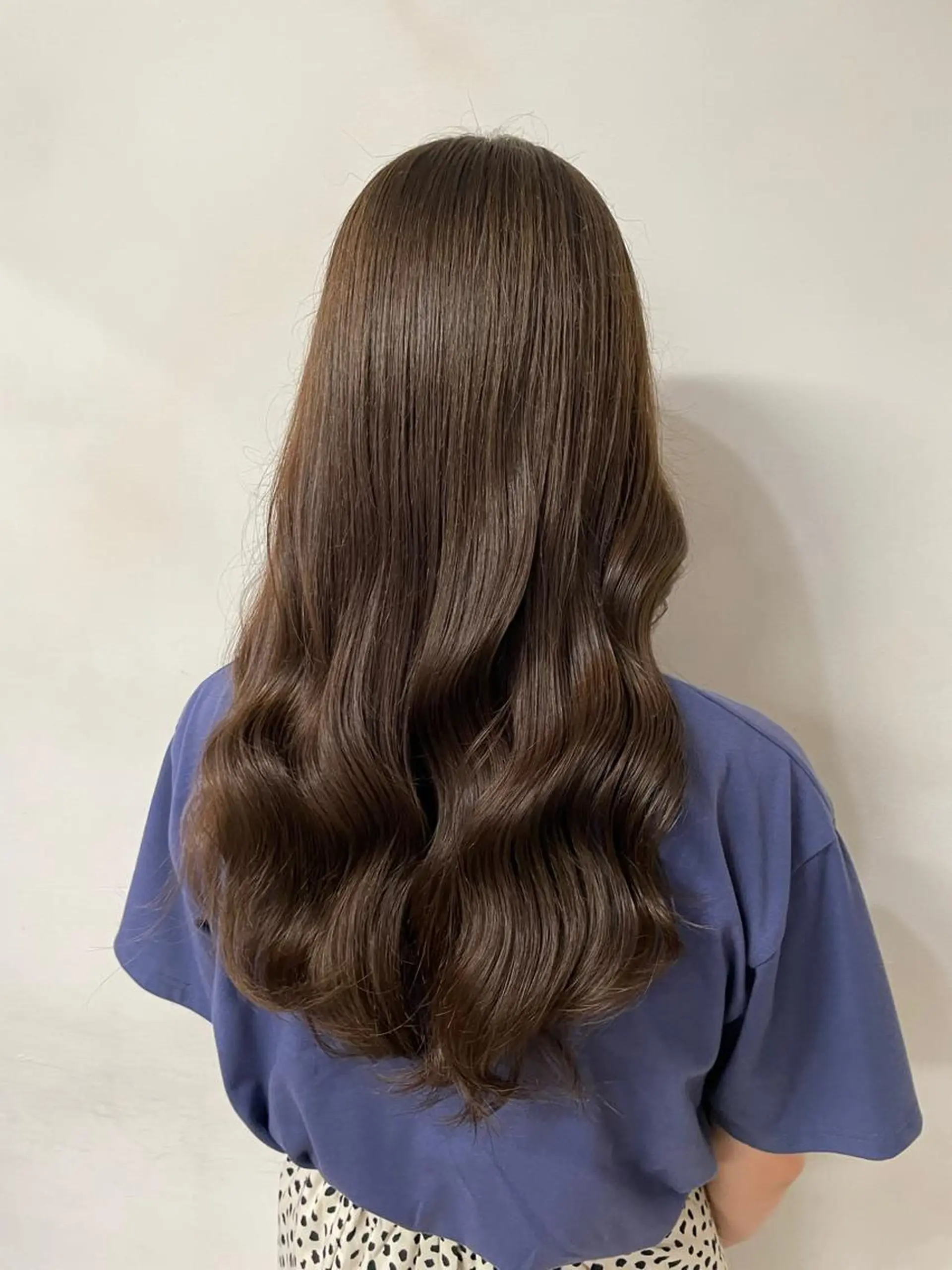 ロング ボブ 顔周りカット ハイライト 髪質改善 韓国風ヘア 新宿/韓国レイヤー/ 髪質改善/佐藤航のヘアスタイル
