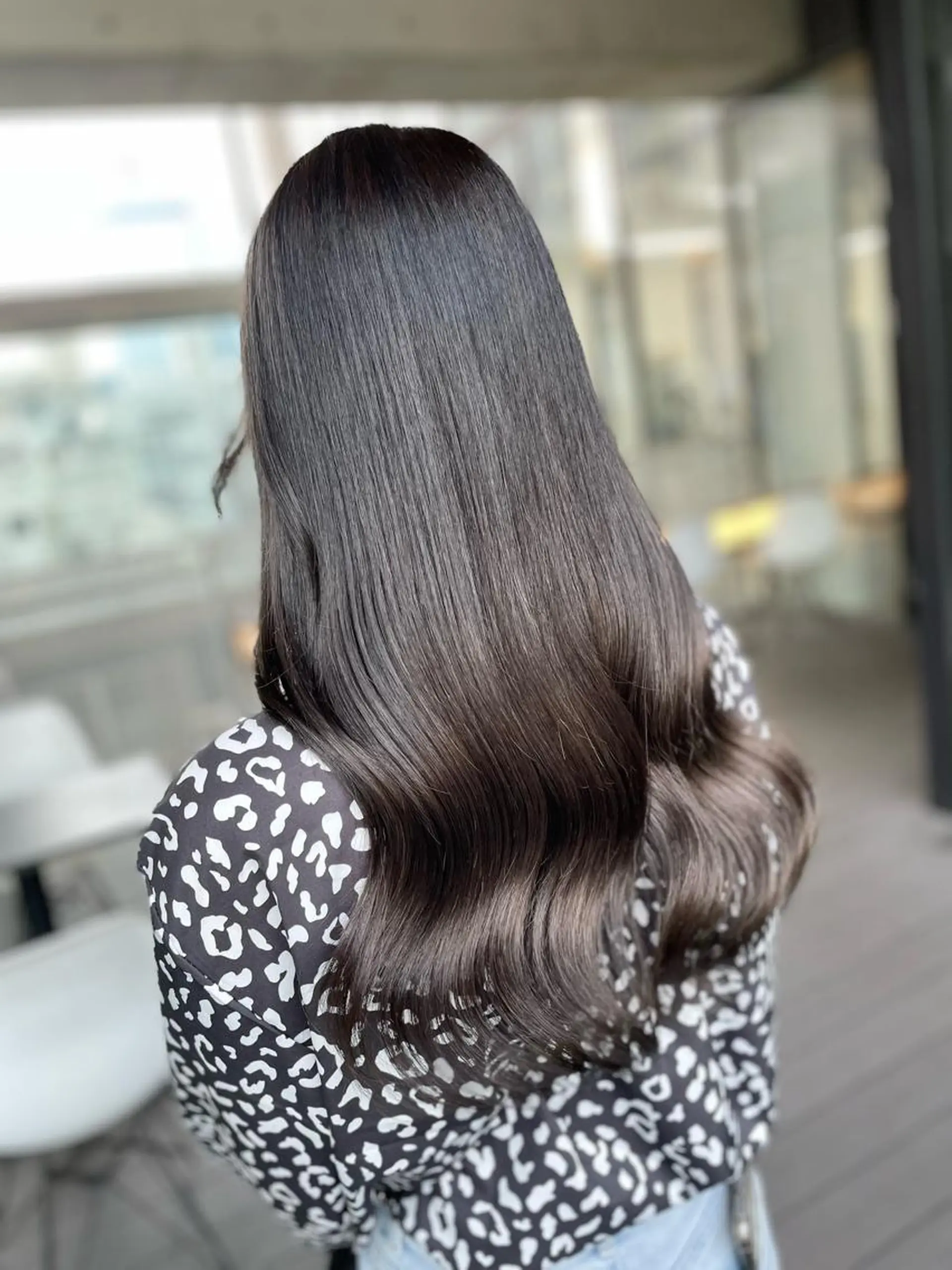 ロング カラー ブリーチ 透明感カラー ハイトーンカラー デート BOOTH share saron所属・今井 勝也のヘアスタイル