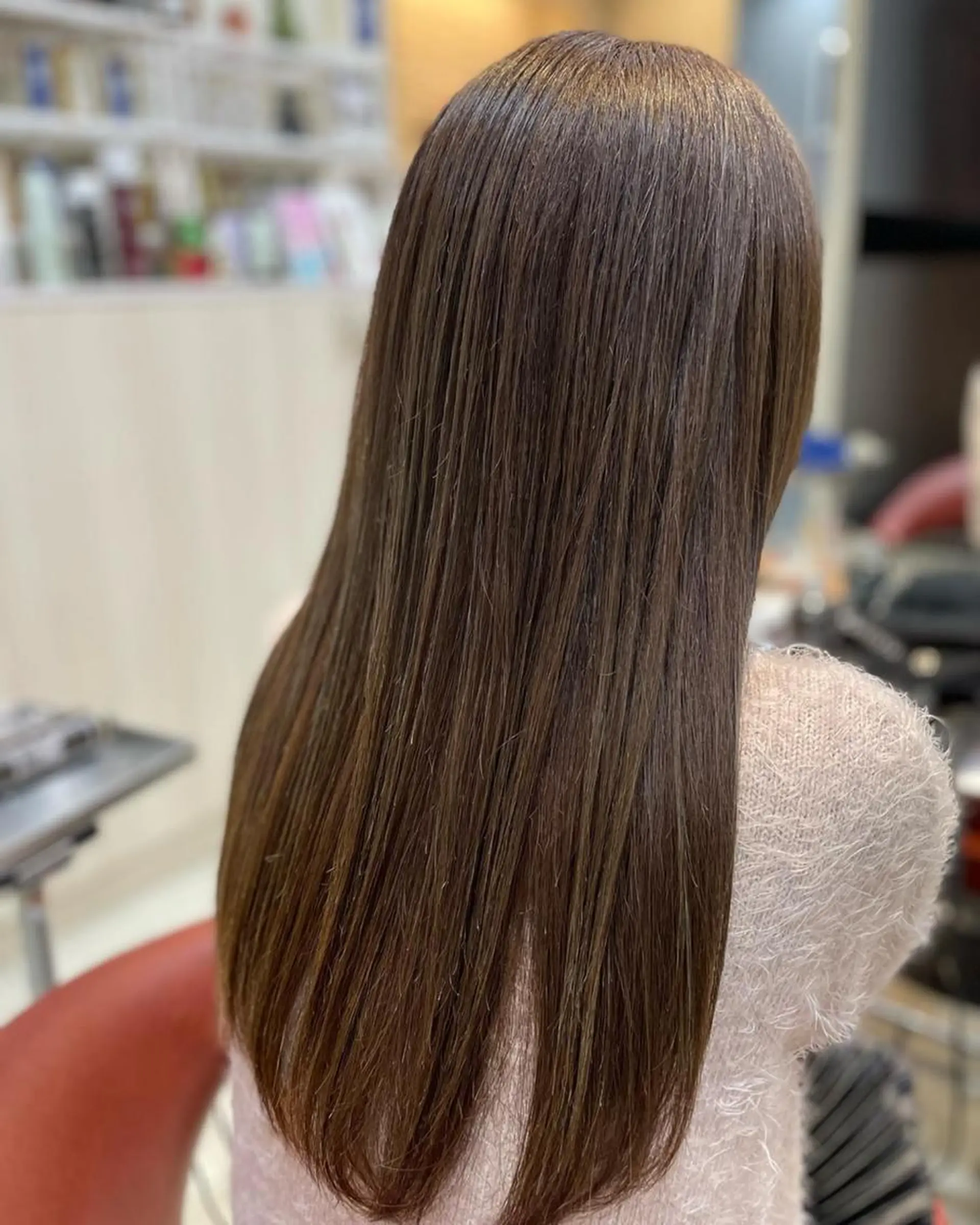 ミディアム カラー パーマ ヘアアレンジ メンズ キッズ マツエク・マツパ ケアカラー パリジェンヌラッシュリフト まつげパーマ エクステ 髪質改善 sara 荒井店のヘアスタイル