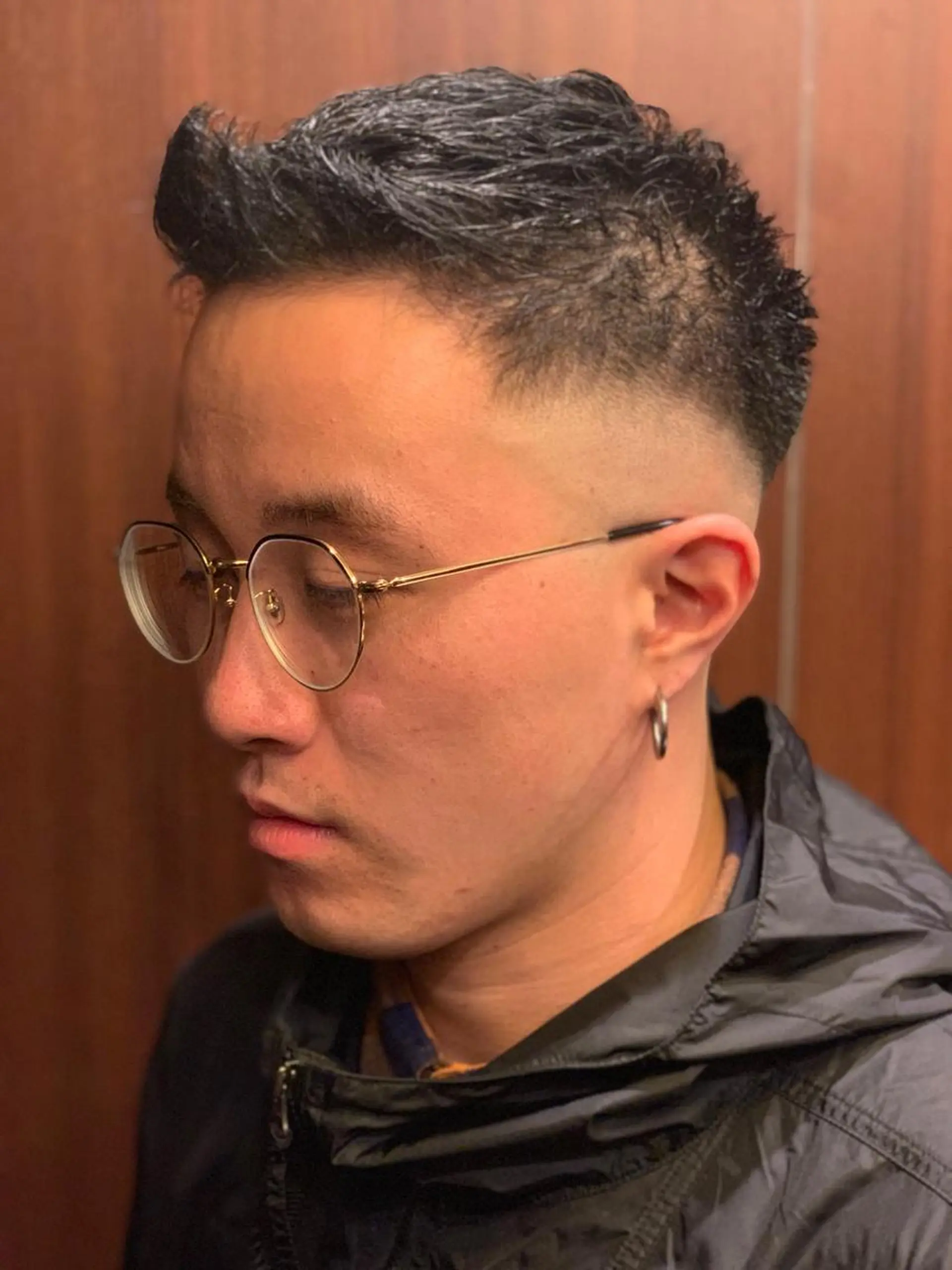 ショート メンズ HIRO GINZA barber shop福岡本店所属・ヤマダ リョウトのヘアスタイル