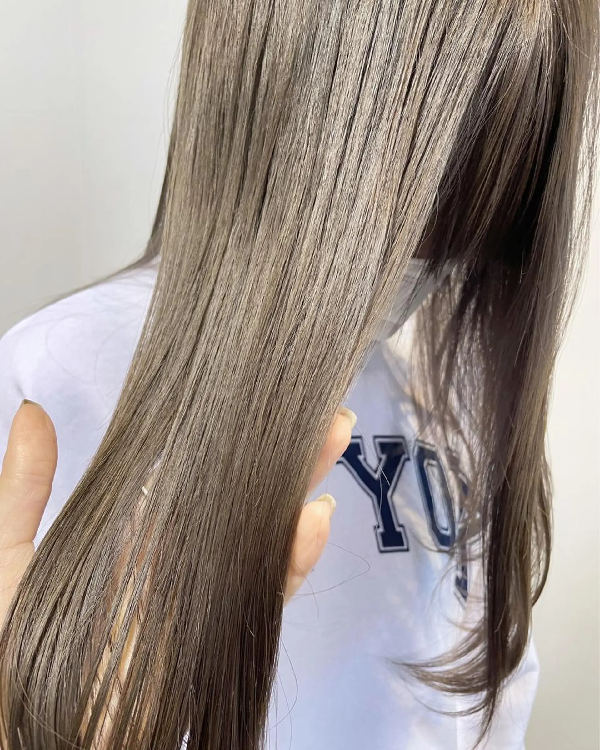 セミロング カラー ヘアアレンジ ヘアカラー 徳永 実沙のヘアスタイル