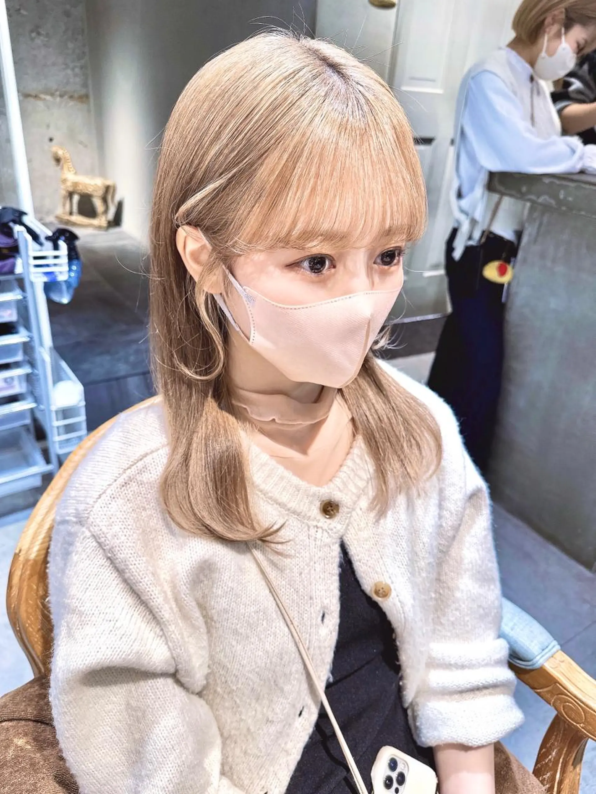 セミロング 瀬畑 拓海のヘアスタイル