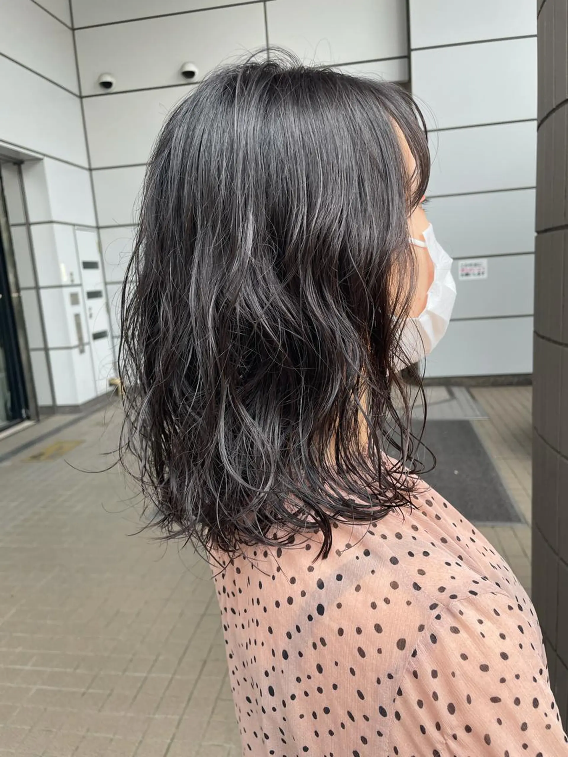 ミディアム ミディアムパーマ カット パーマ Modek's ASUKAのヘアスタイル