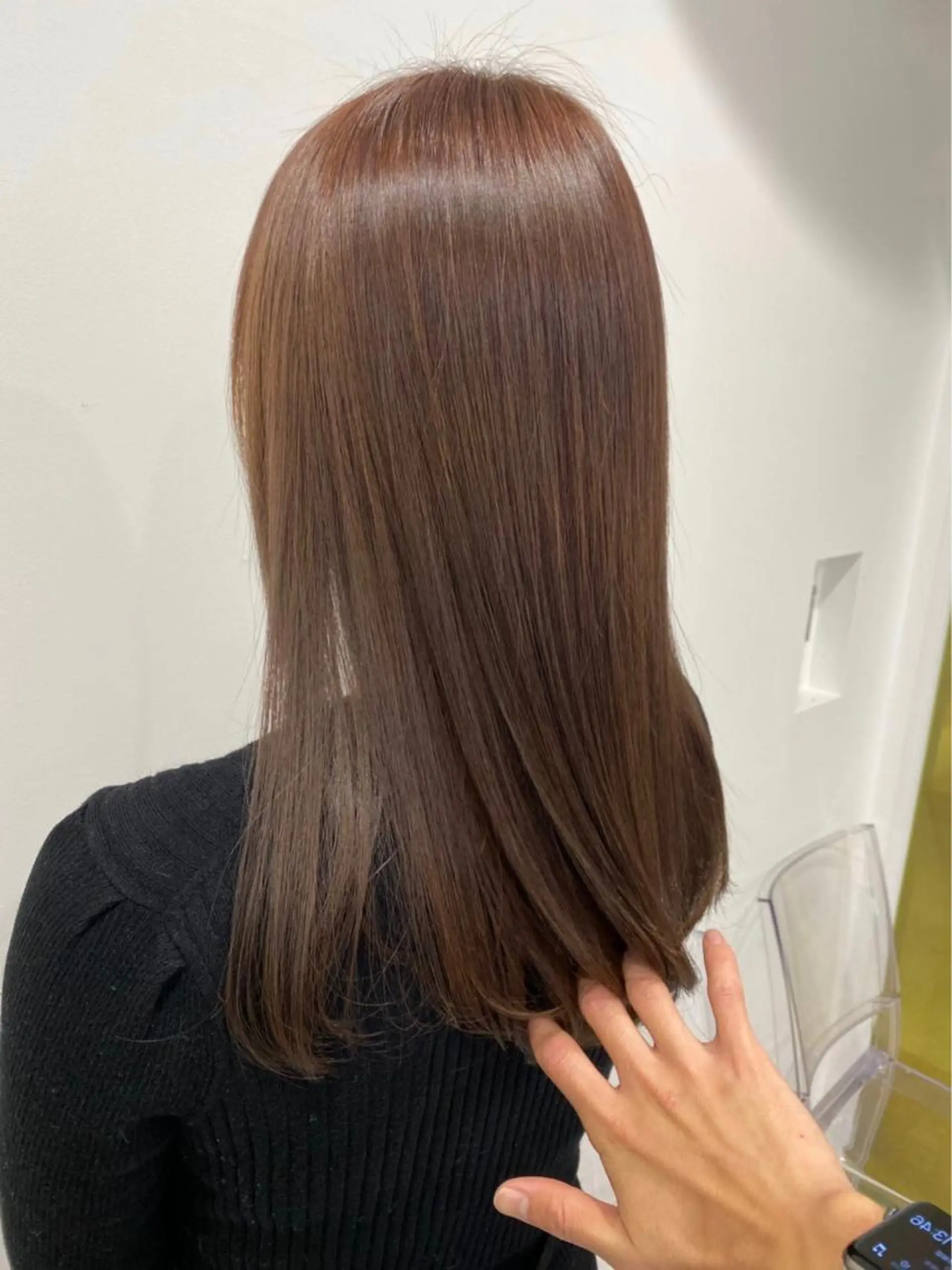 ロング カラー ⛄️冬の透明感 カラー⛄️大西のヘアスタイル