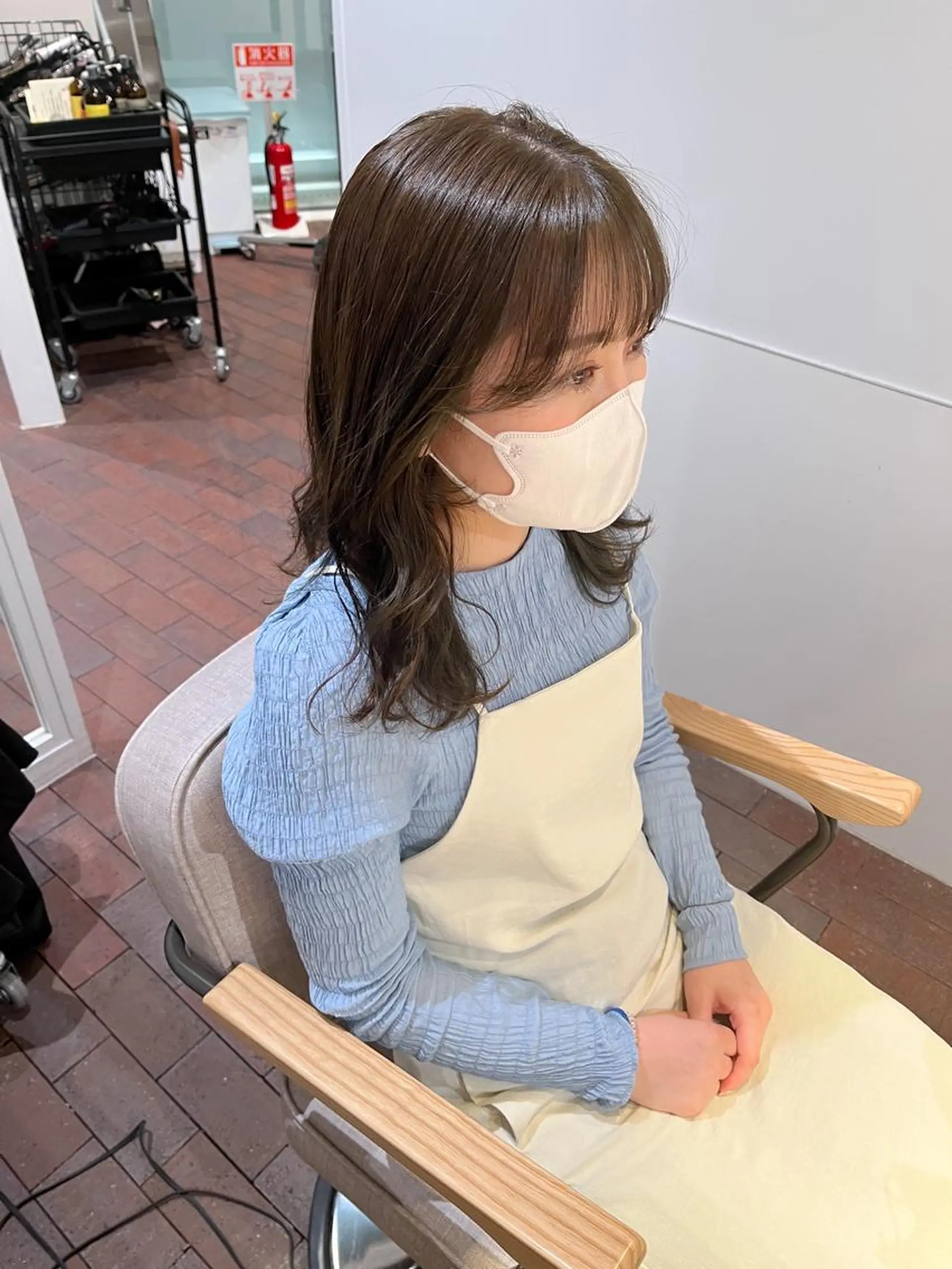 ミディアム カラー カット ヘアカラー トリートメント Sill所属・片岡 由依のヘアスタイル