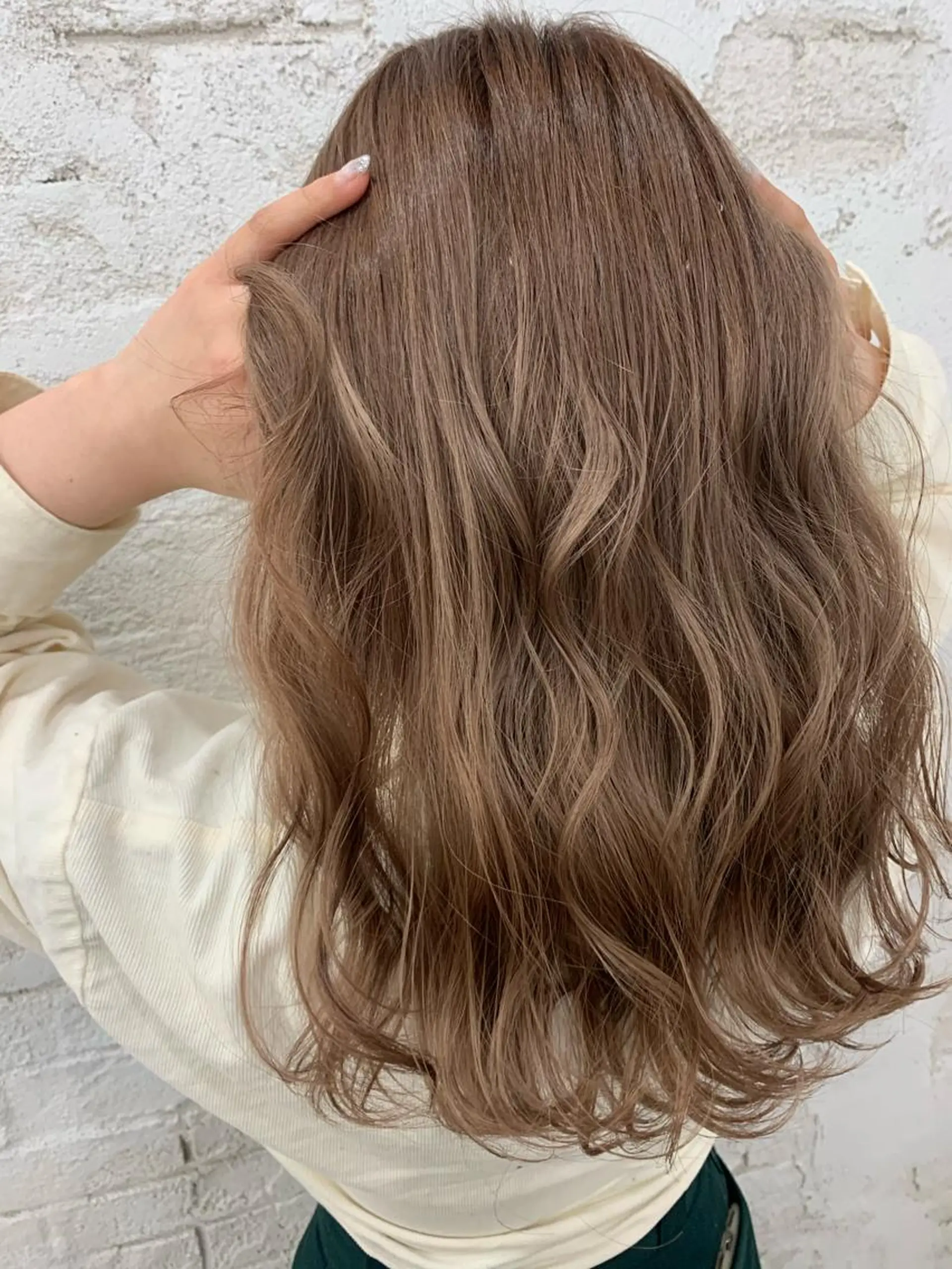 セミロング カラー カット ヘアカラー 🎀モテ髪ﾐﾙｸﾃｨ ｰ🎀yasunaのヘアスタイル