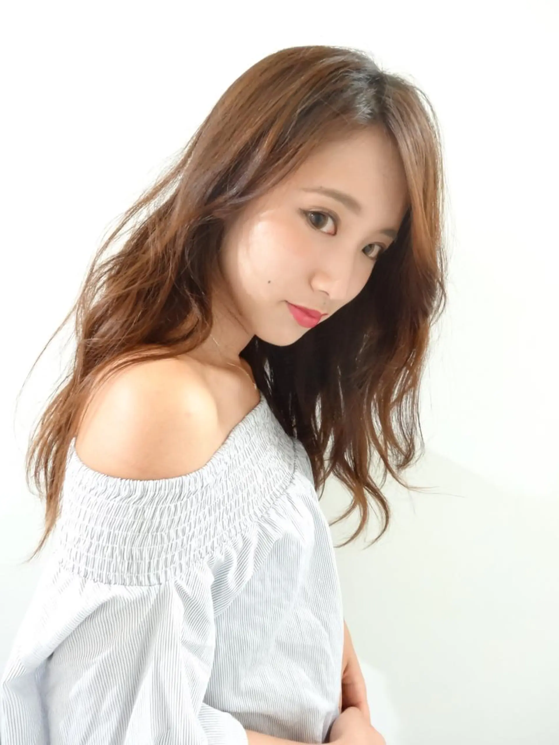 セミロング ロング ヘアアレンジ _WHITE高槻所属・_WHITE高槻店 yusukeのヘアスタイル