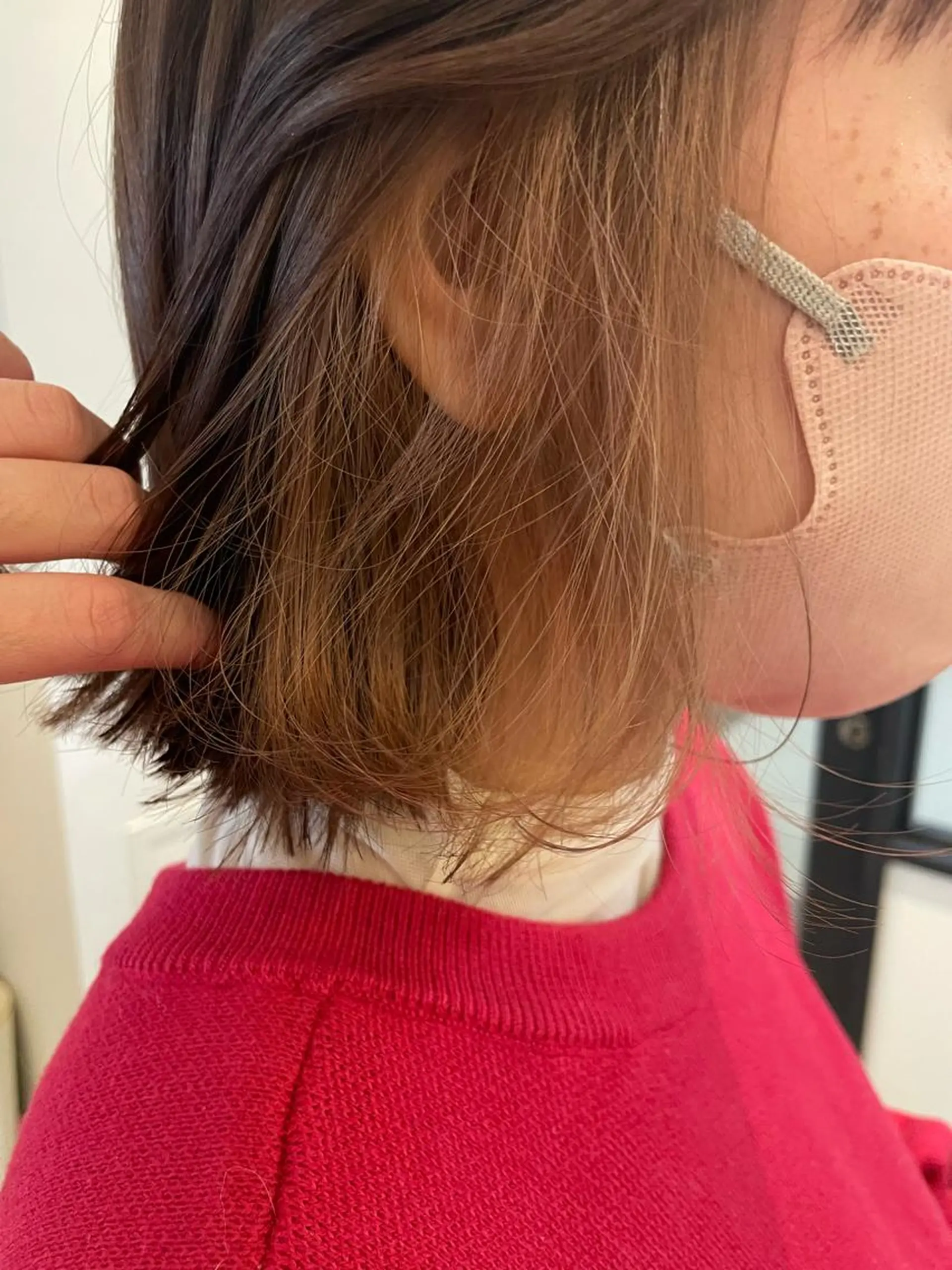 カラー ベージュカラー EIGHT MAYUのヘアスタイル