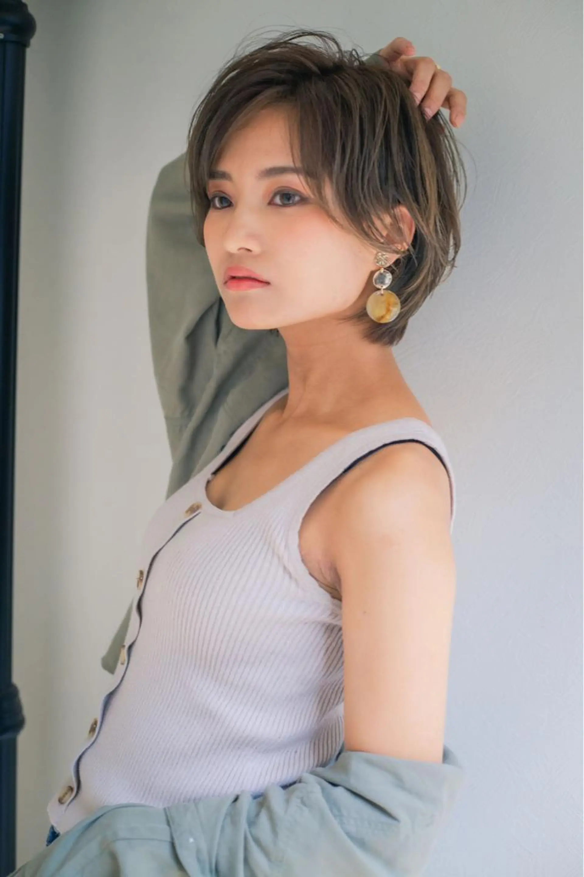 ショート カット ヘアカラー トリートメント ヘッドスパ 代表 吉澤弘哲のヘアスタイル