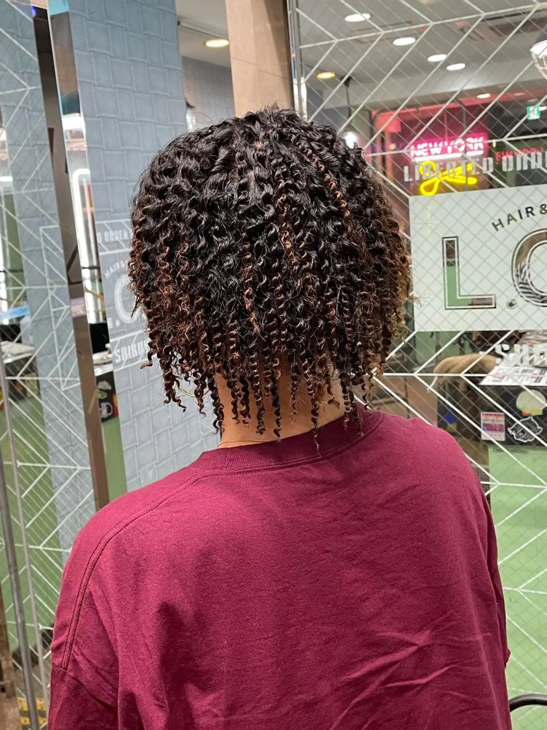 パーマ メンズ Le'a所属・渋谷/フェード/ 國分 翔のヘアスタイル